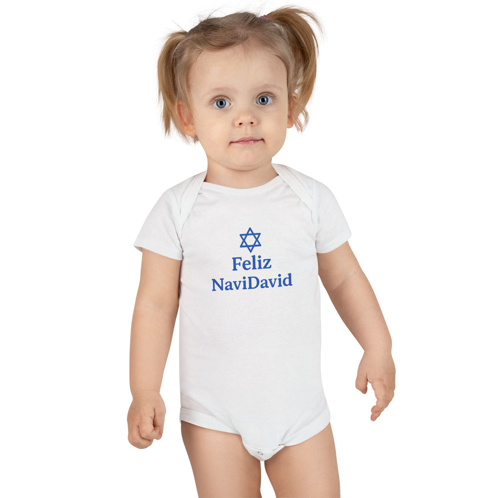 Feliz NaviDavid Baby Onesie