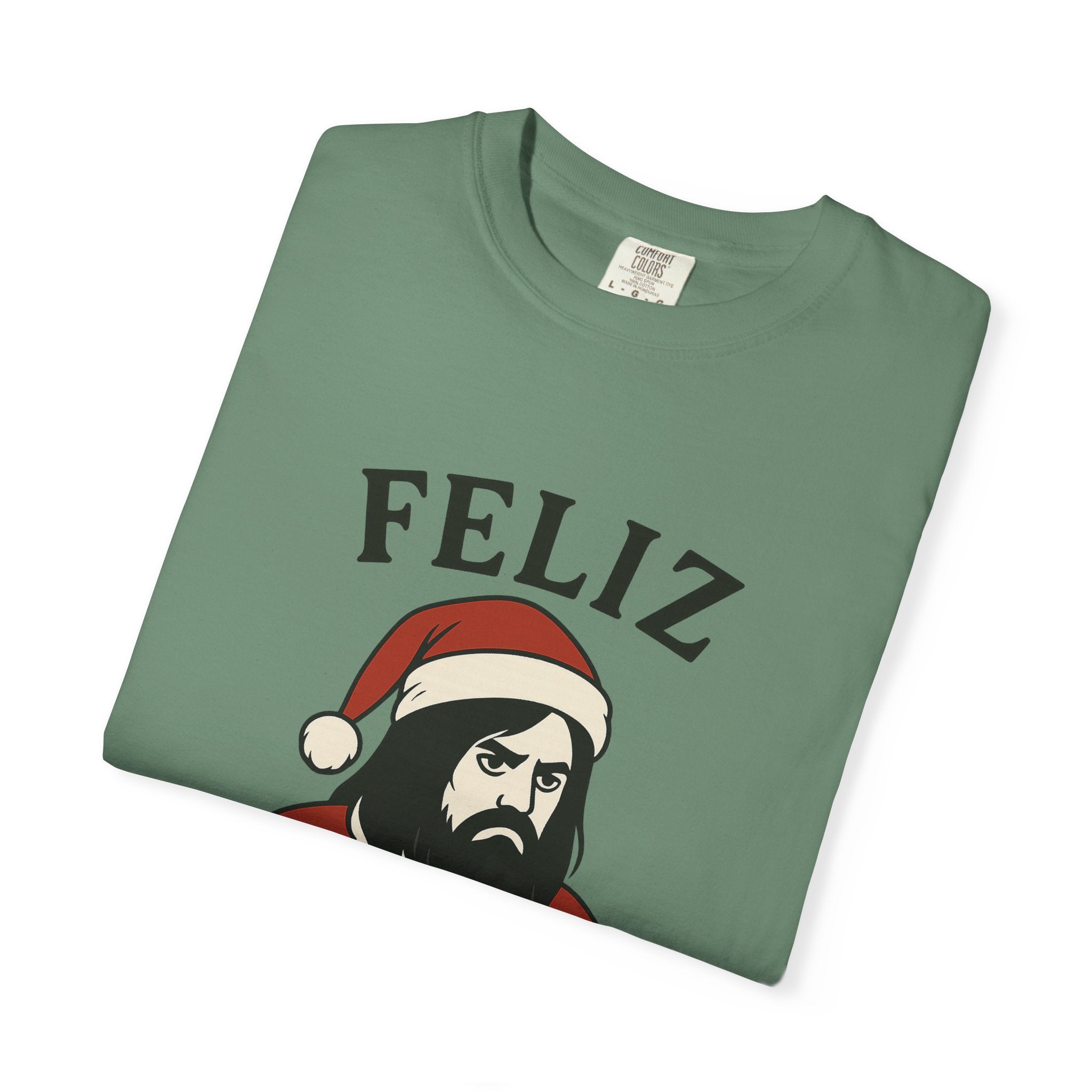 Feliz NaviSAD Emo Santa T Shirt