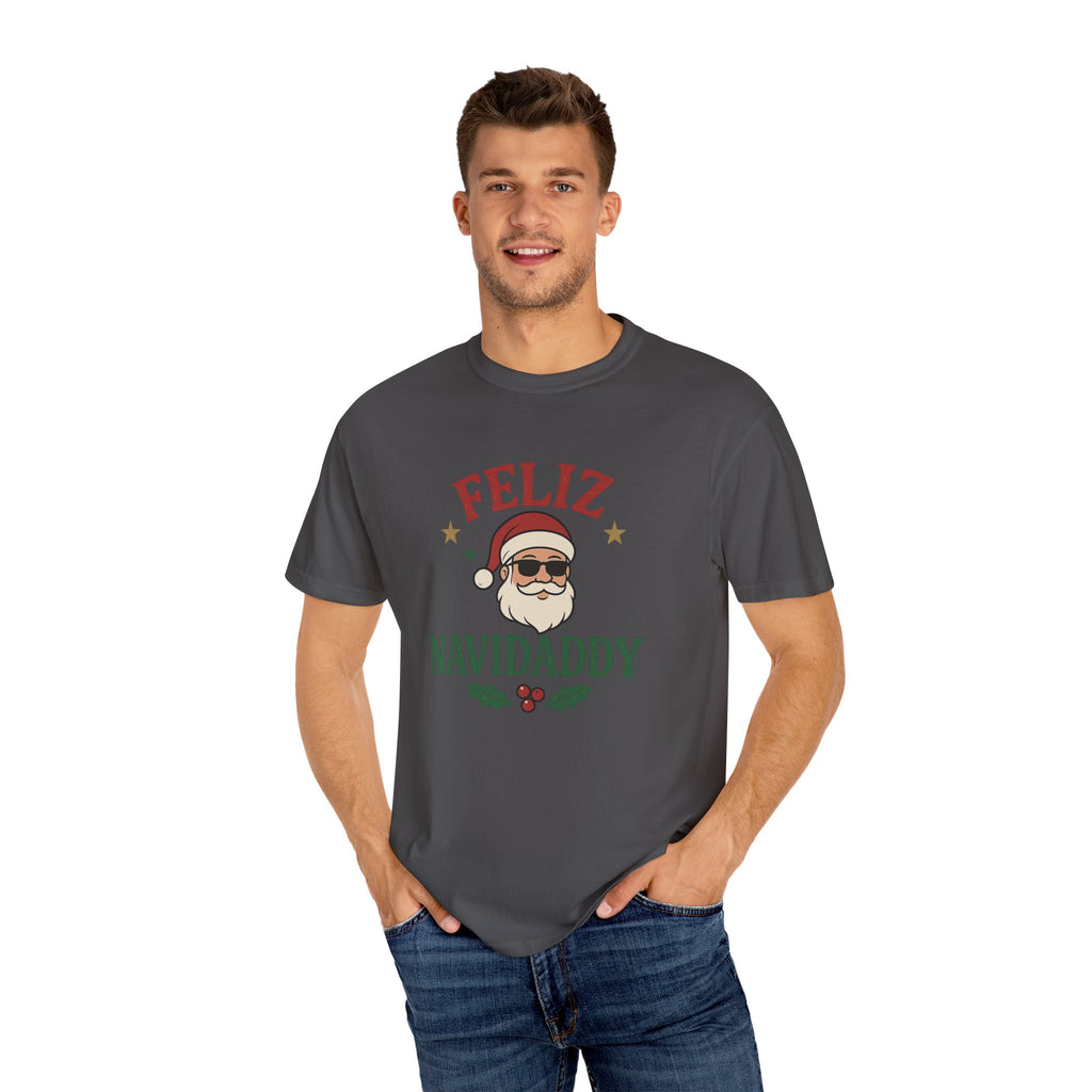 Feliz Navidaddy Mistletoe T shirt