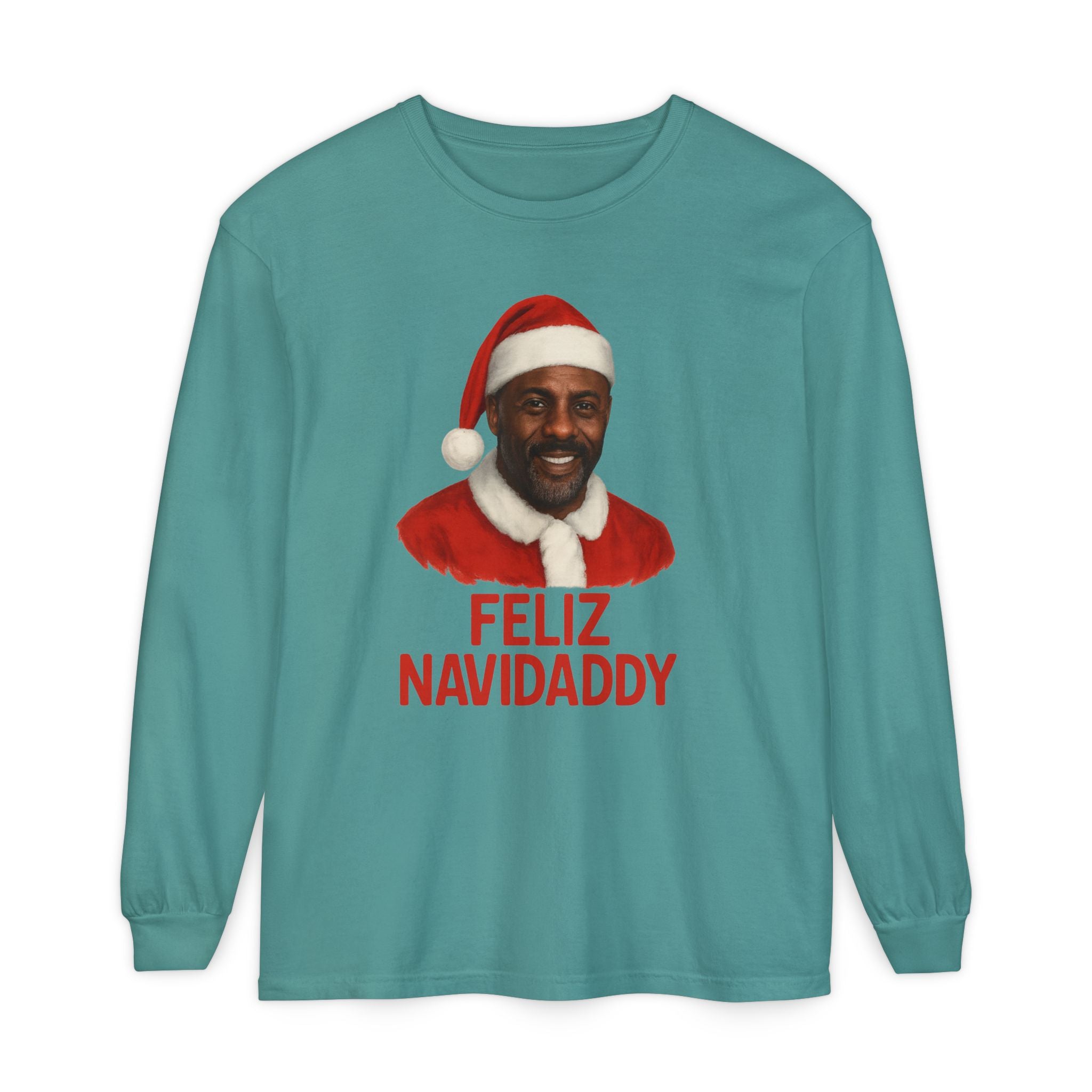 Idris Elba Feliz Navidaddy Long Sleeve