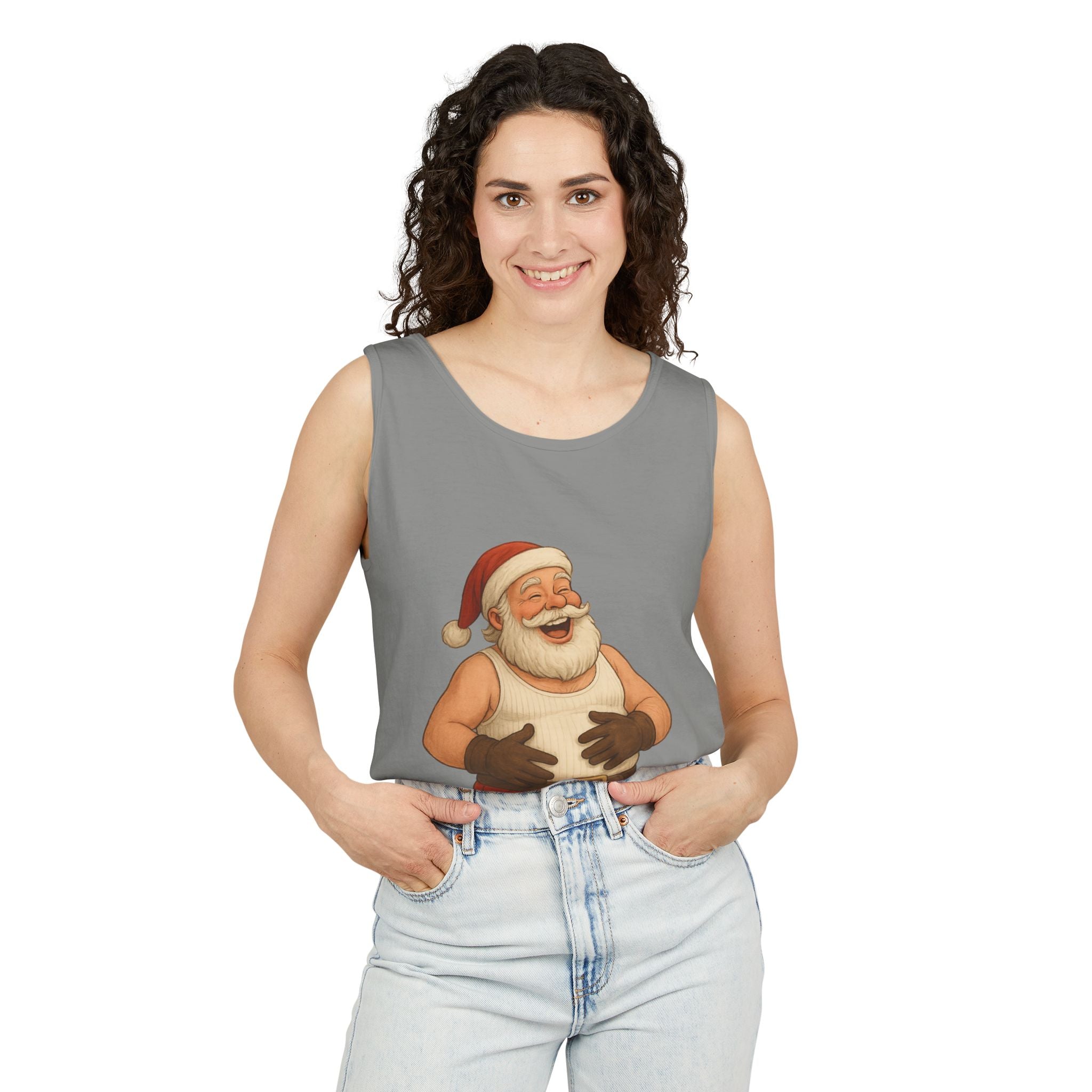 Feliz Navidabod Unisex Tank Top - Festive Christmas Apparel