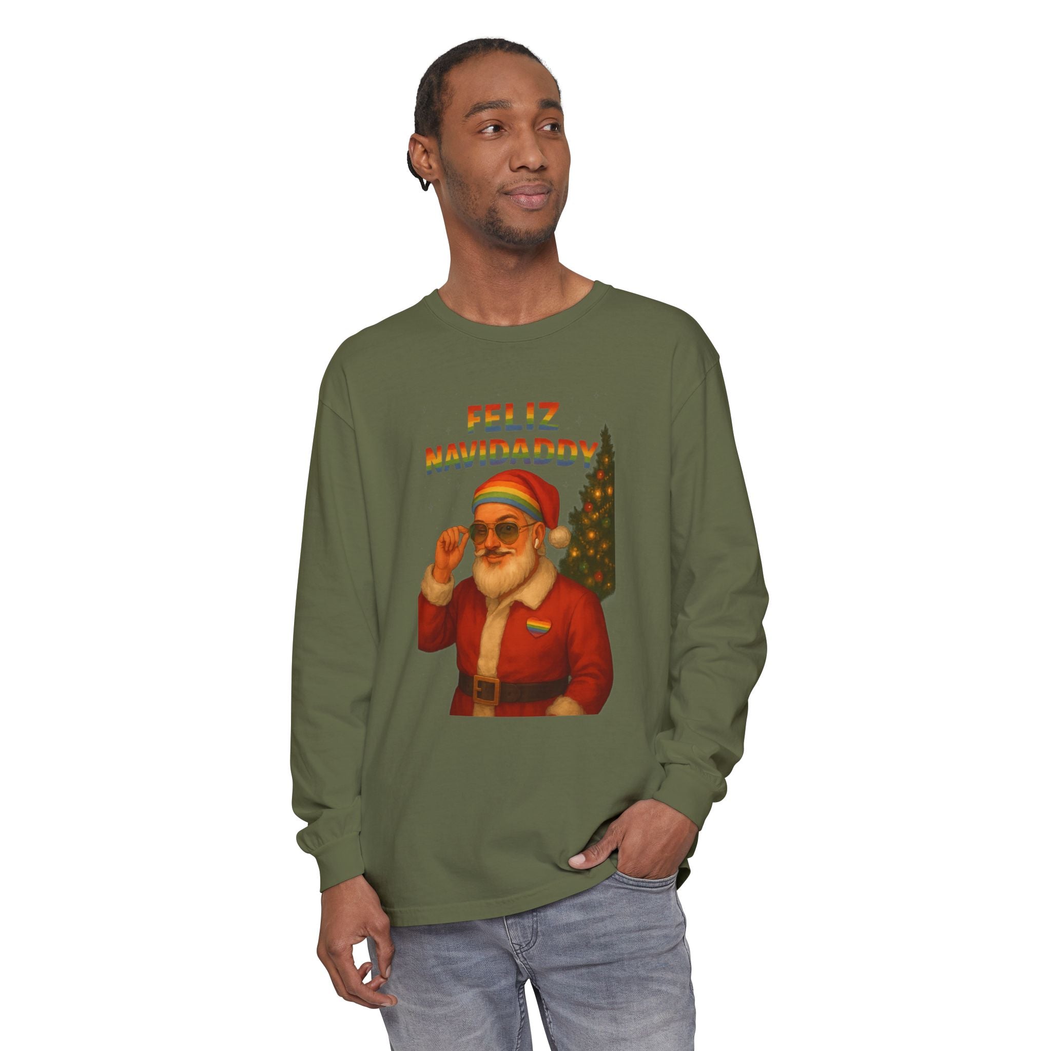 PRIDE Santa Long Sleeve