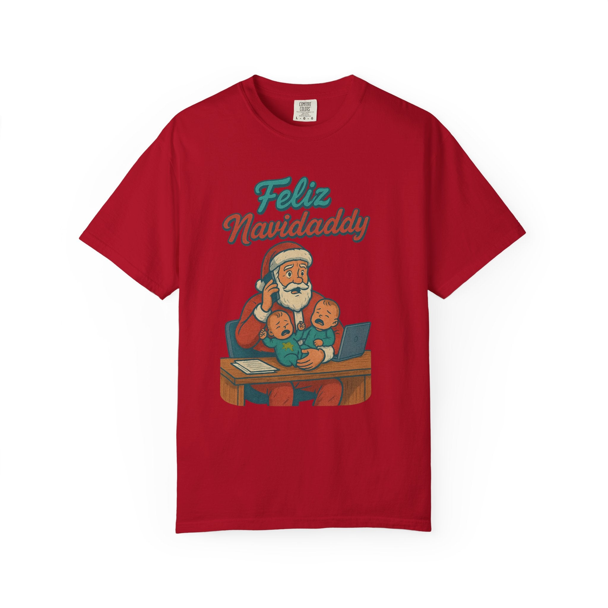Feliz Navidaddy Busy Dad T Shirt