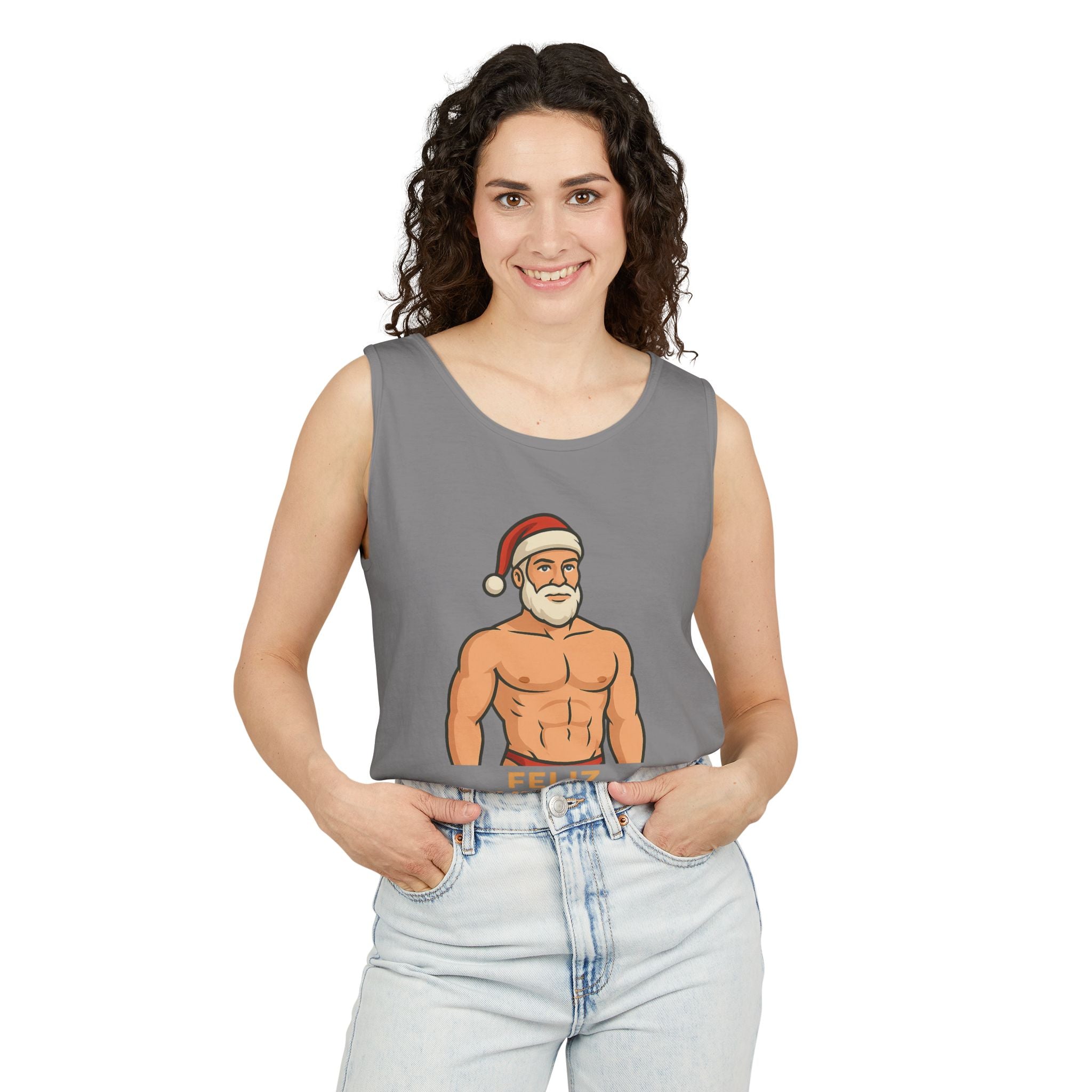 Big Clause Energy Feliz Navidaddy Tank