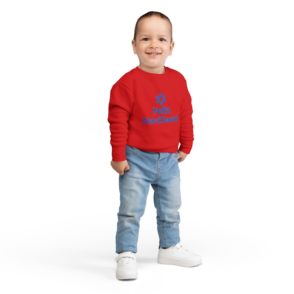 Feliz NaviDavid Toddler Sweatshirt