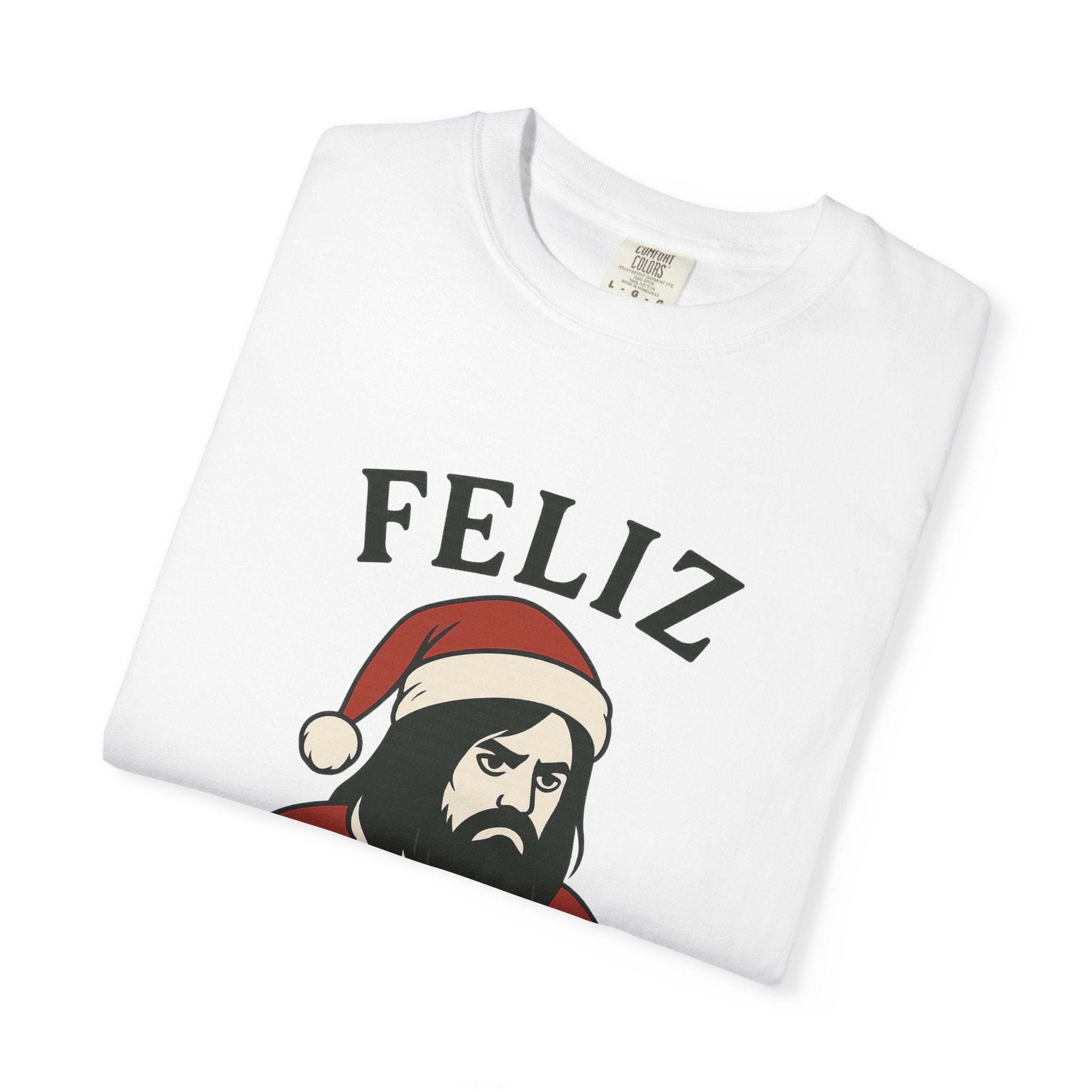 Feliz NaviSAD Emo Santa T Shirt