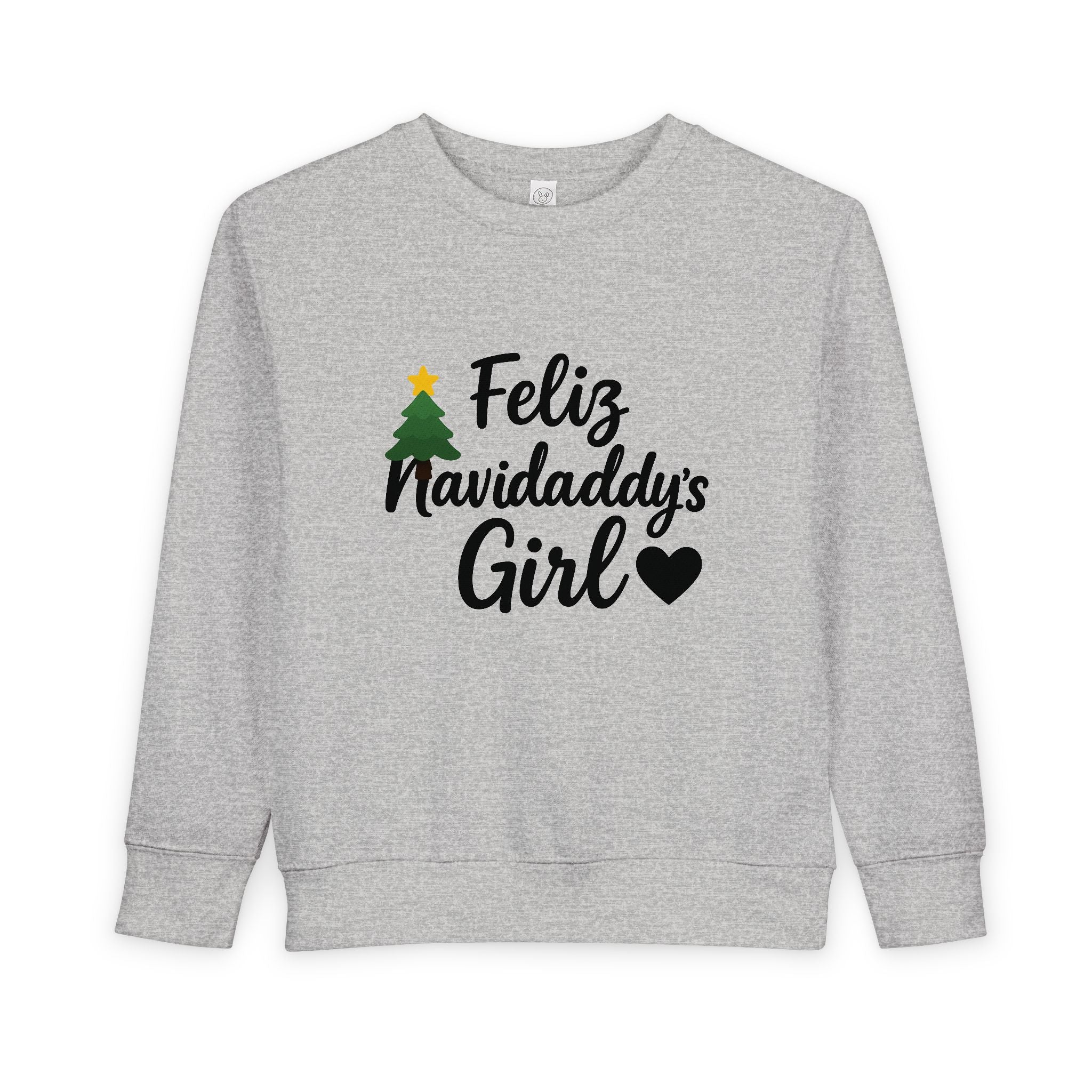 Feliz Navidaddy's Girl Toddler Sweatshirt