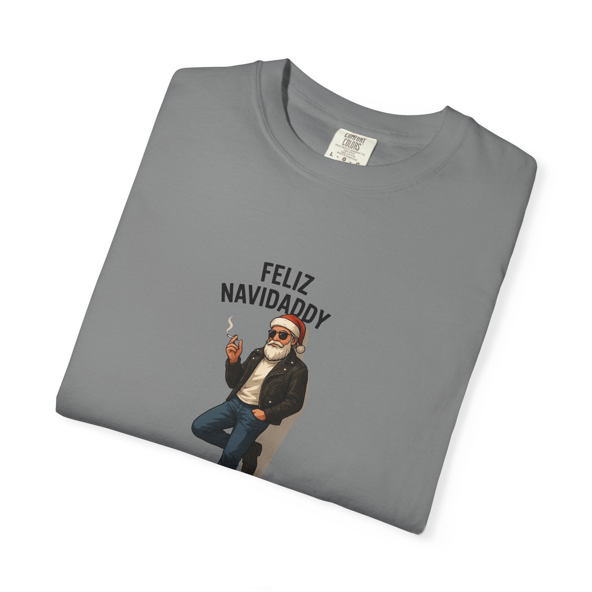 Smokin' Santa Feliz Navidaddy T Shirt