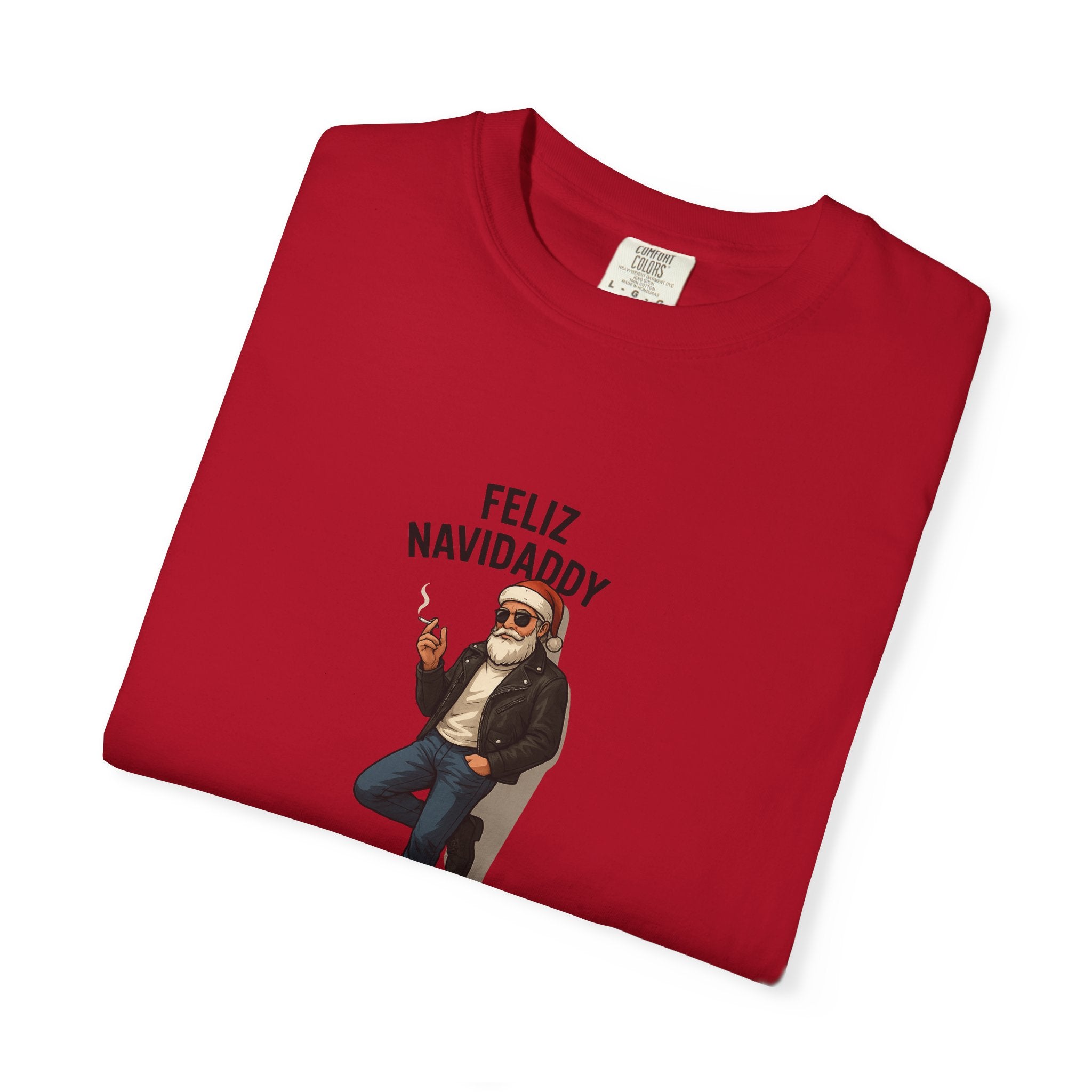 Smokin' Santa Feliz Navidaddy T Shirt