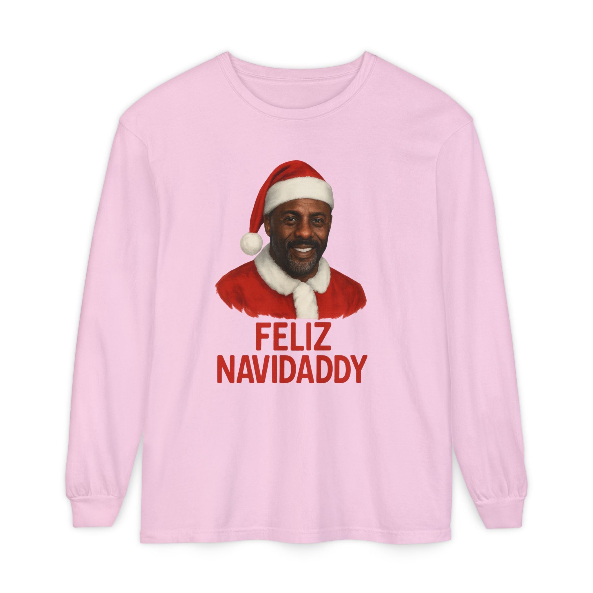 Idris Elba Feliz Navidaddy Long Sleeve