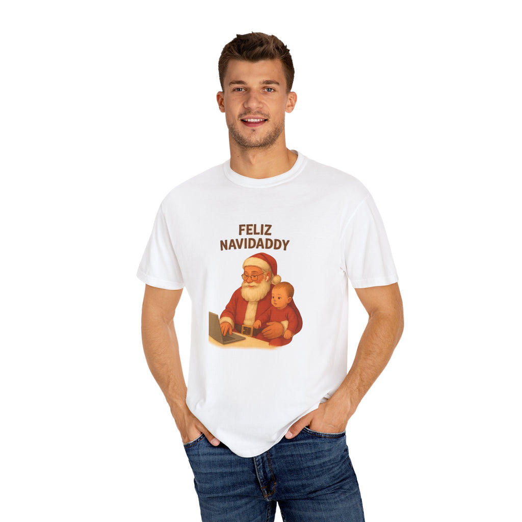 Working Dad Feliz Navidaddy T Shirt