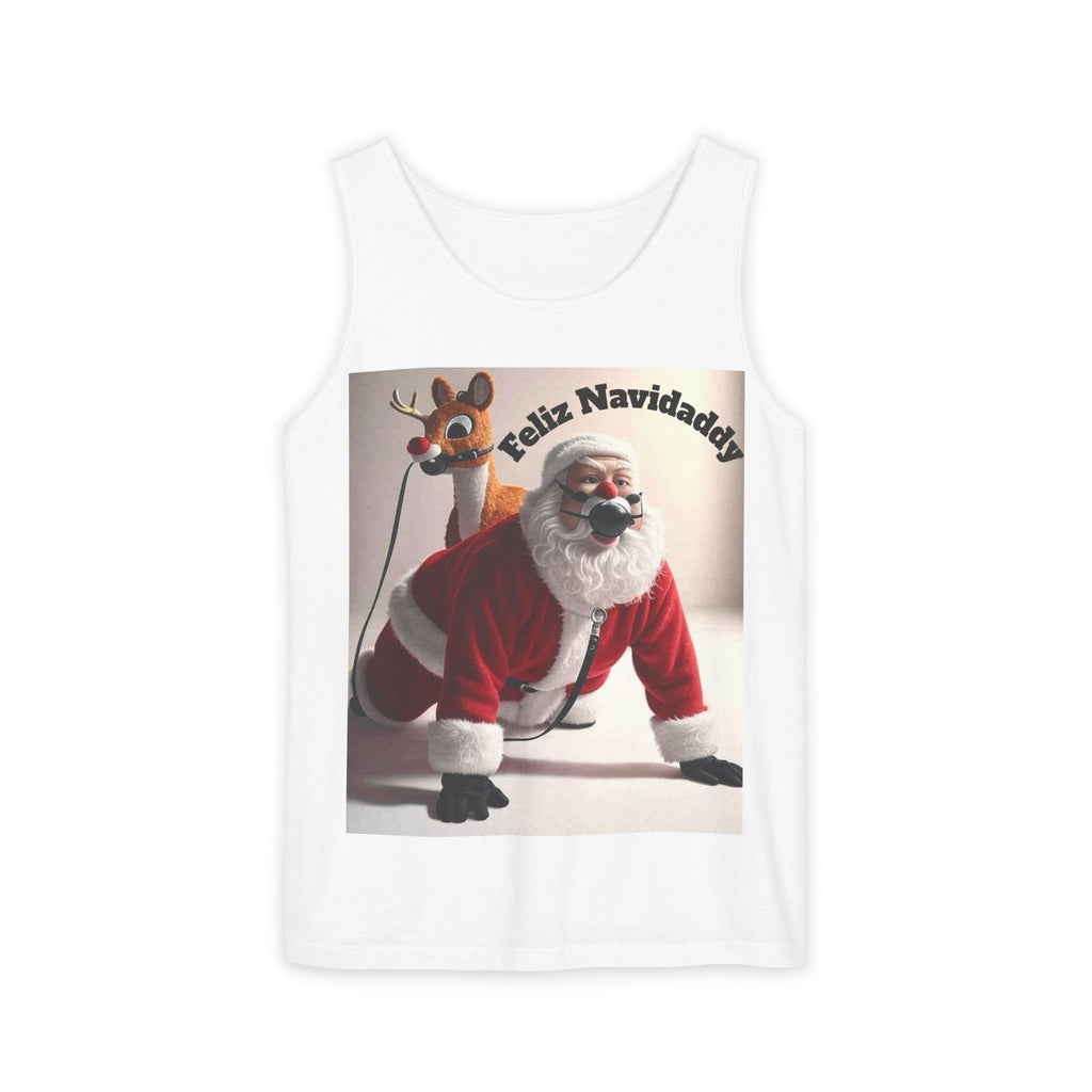 Feliz Navidaddy Dominatrix Santa Tank