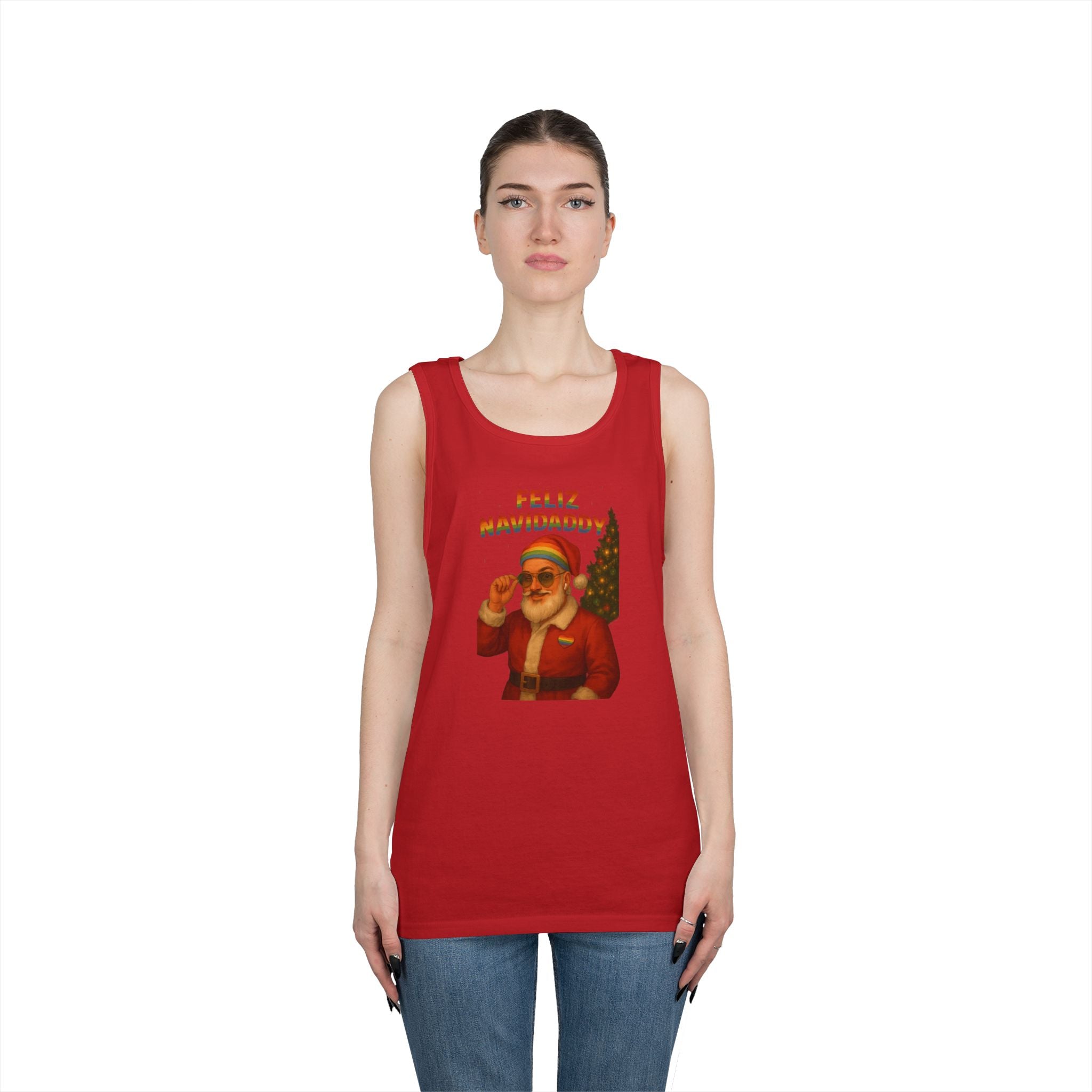 PRIDE Santa Tank Top