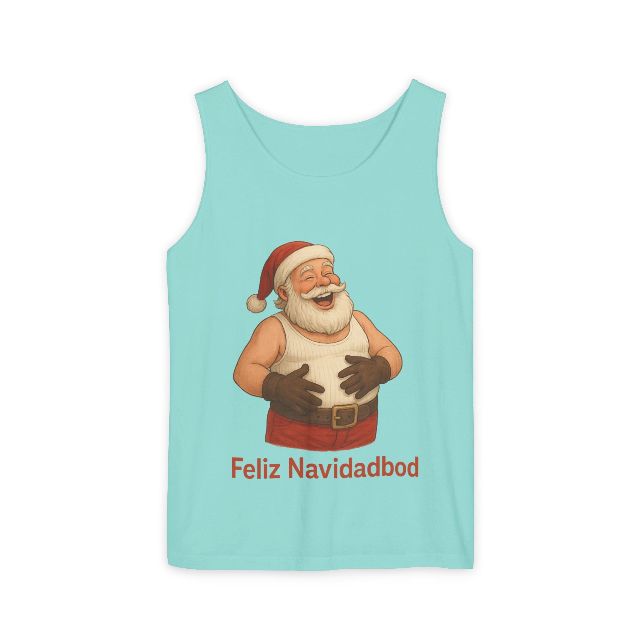 Feliz Navidabod Unisex Tank Top - Festive Christmas Apparel