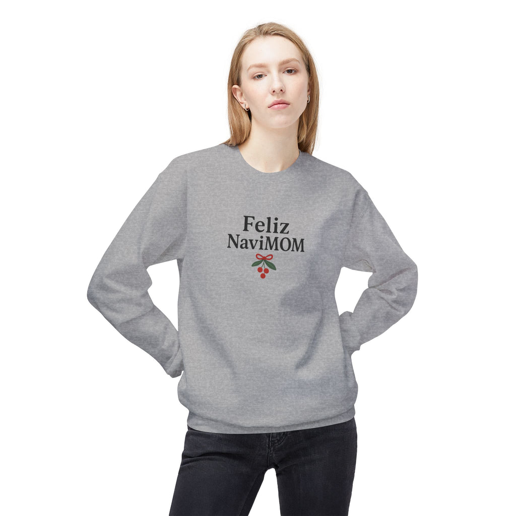 Feliz NaviMOM Fleece Crewneck