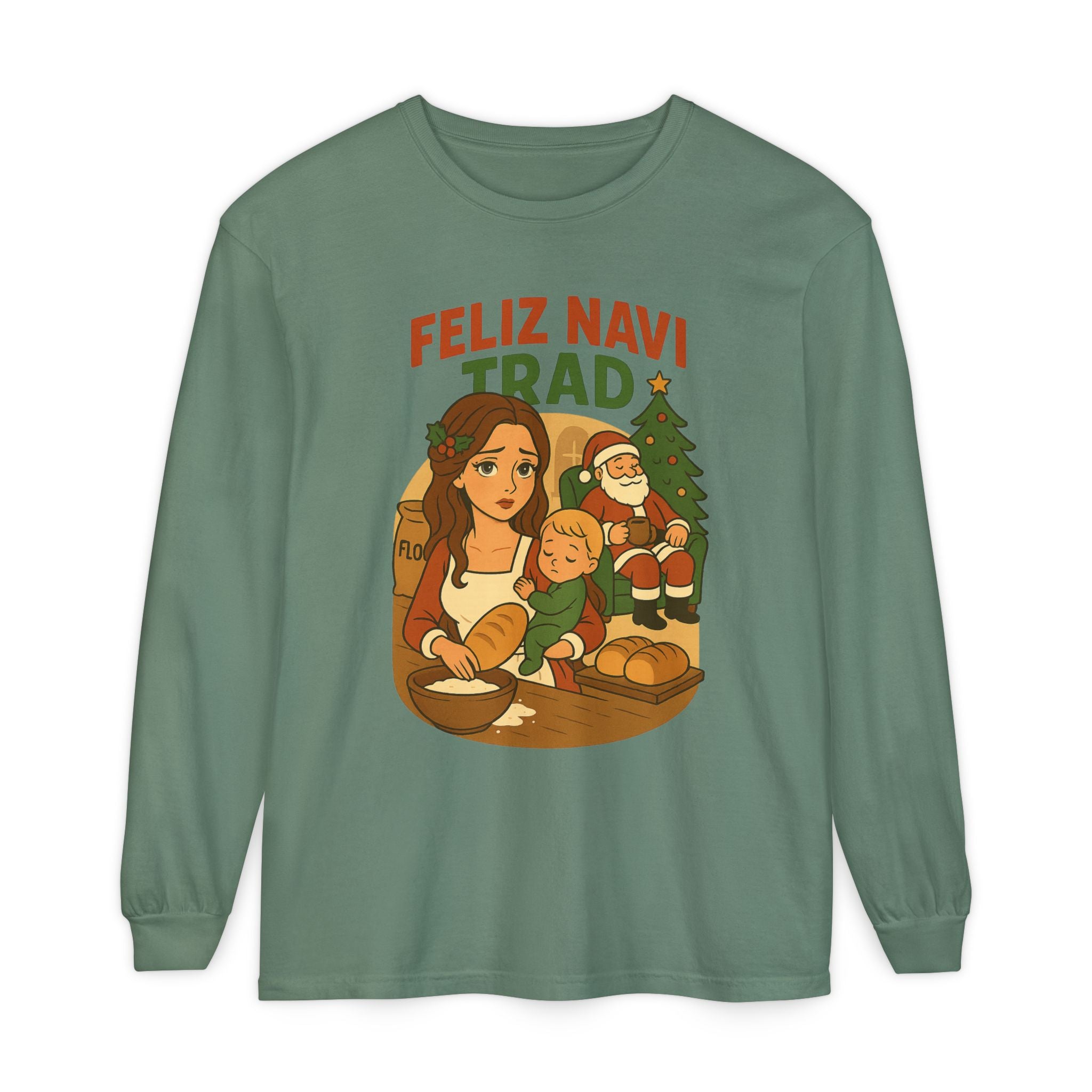 Feliz NaviTrad Wife Long Sleeve