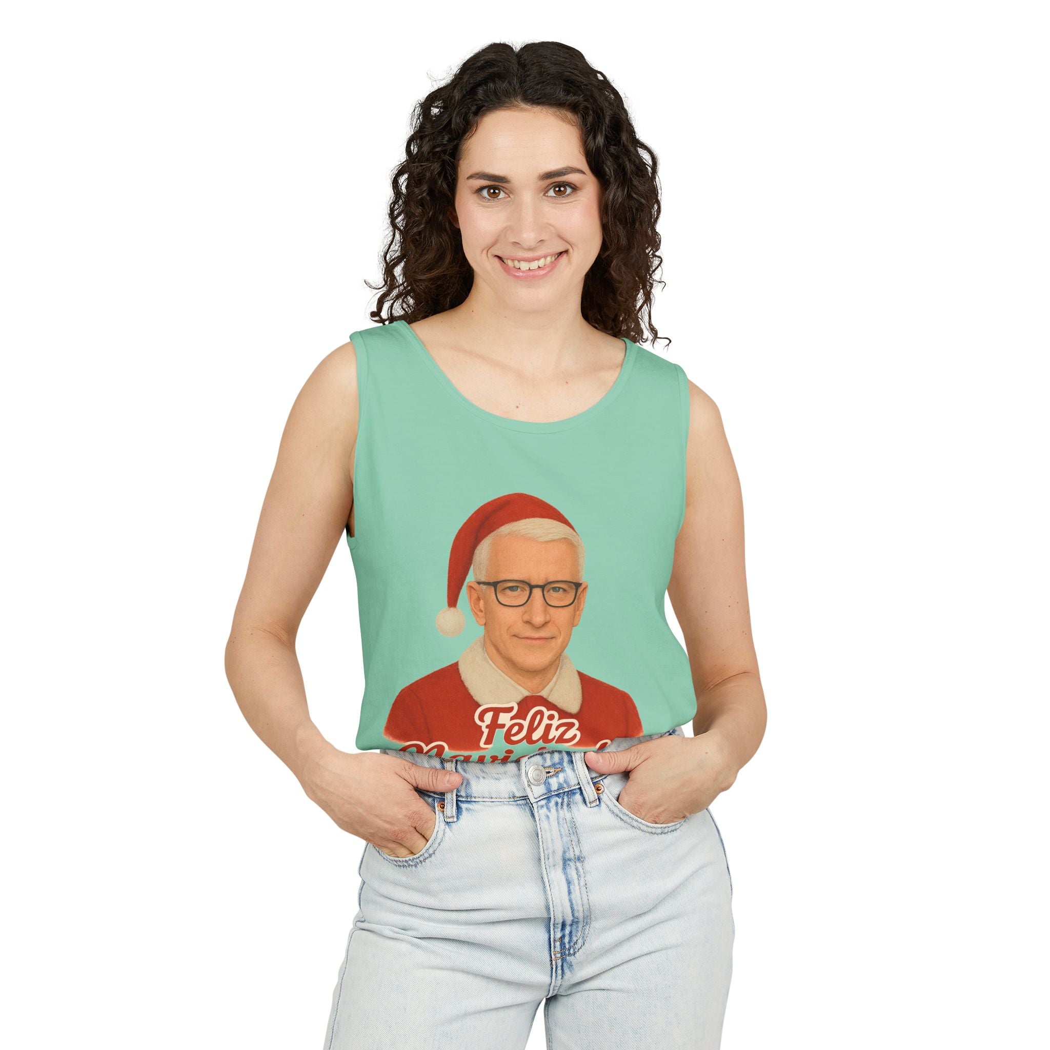 Anderson Cooper Feliz Navidaddy Tank