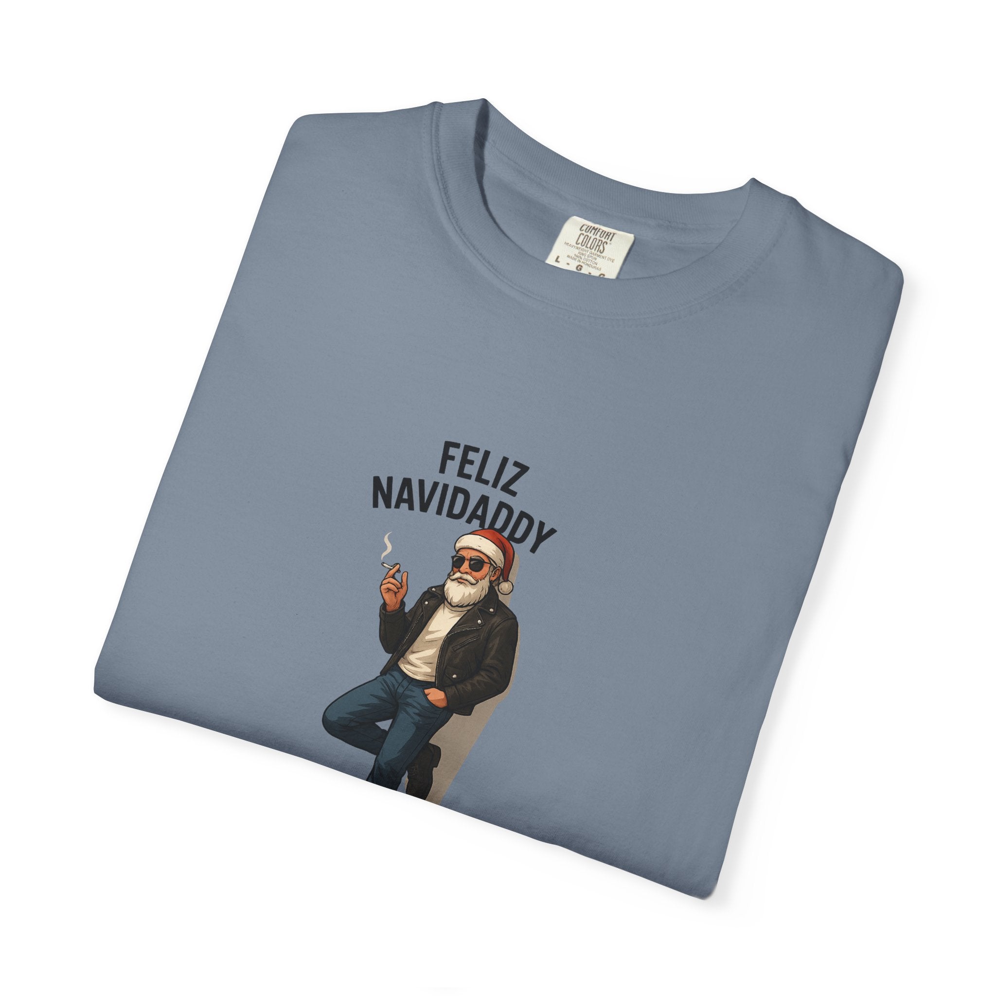 Smokin' Santa Feliz Navidaddy T Shirt