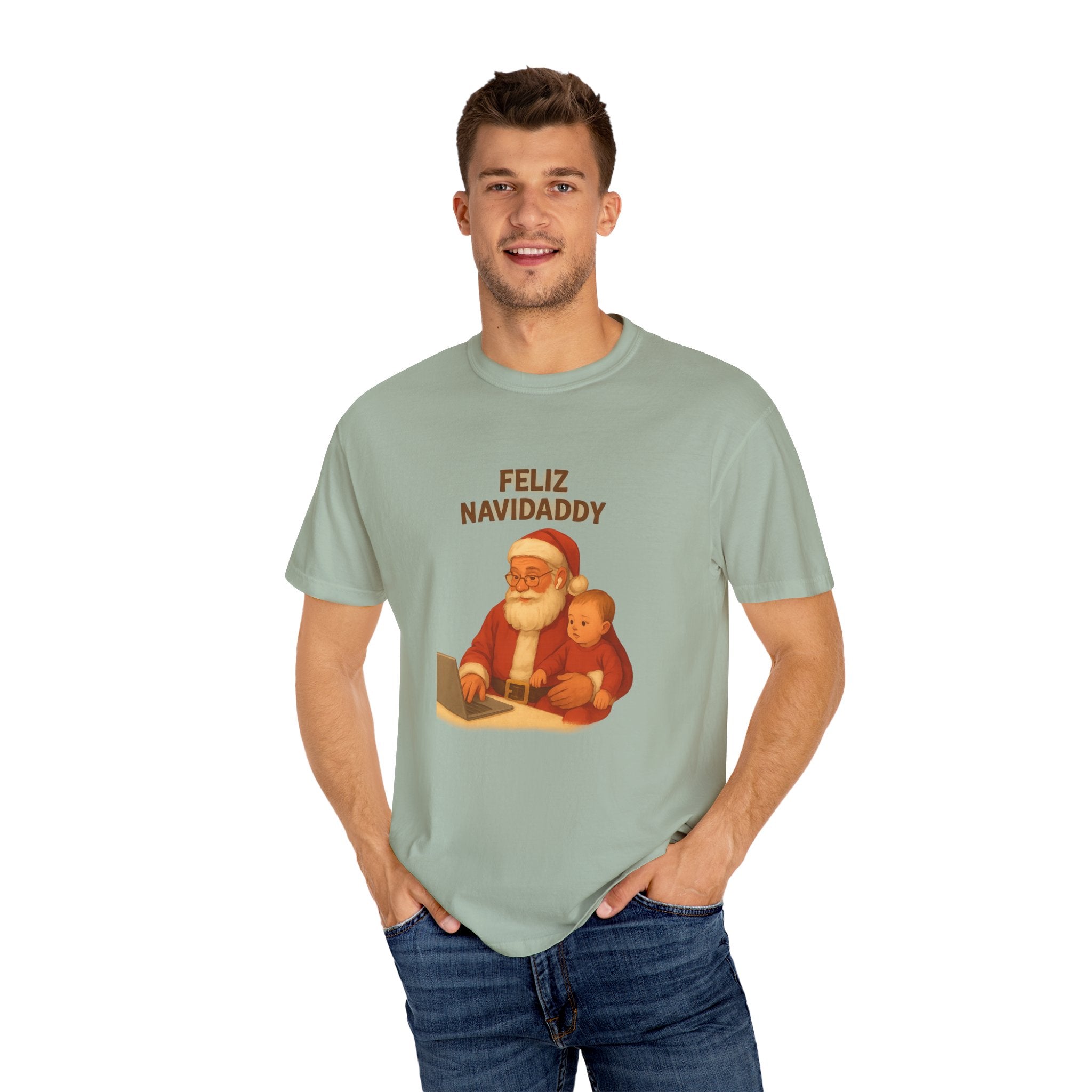 Working Dad Feliz Navidaddy T Shirt