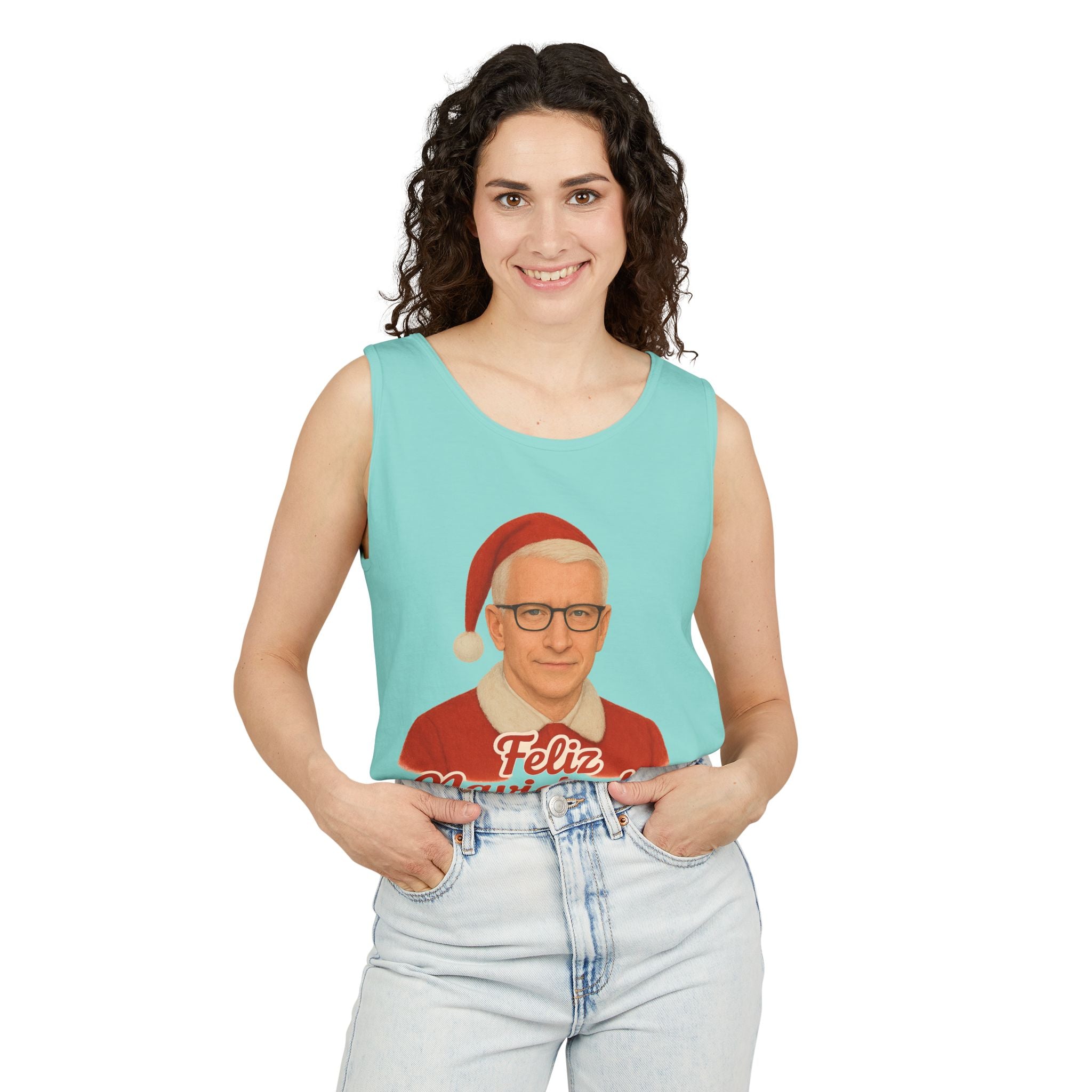 Anderson Cooper Feliz Navidaddy Tank