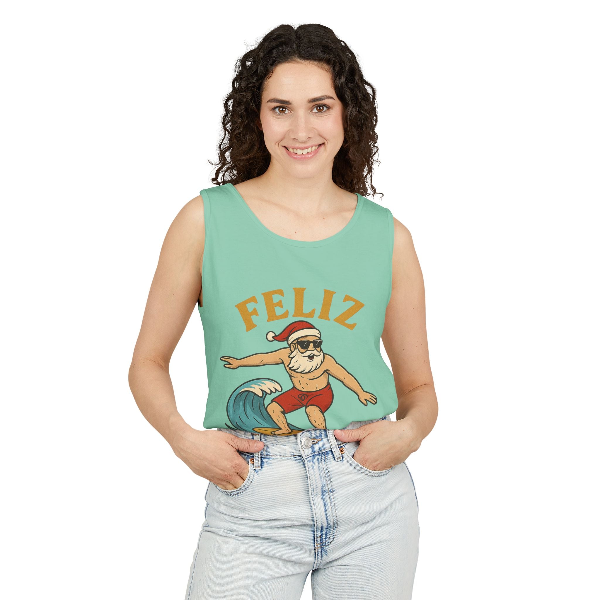 Feliz Navirad Surfer Tank Top