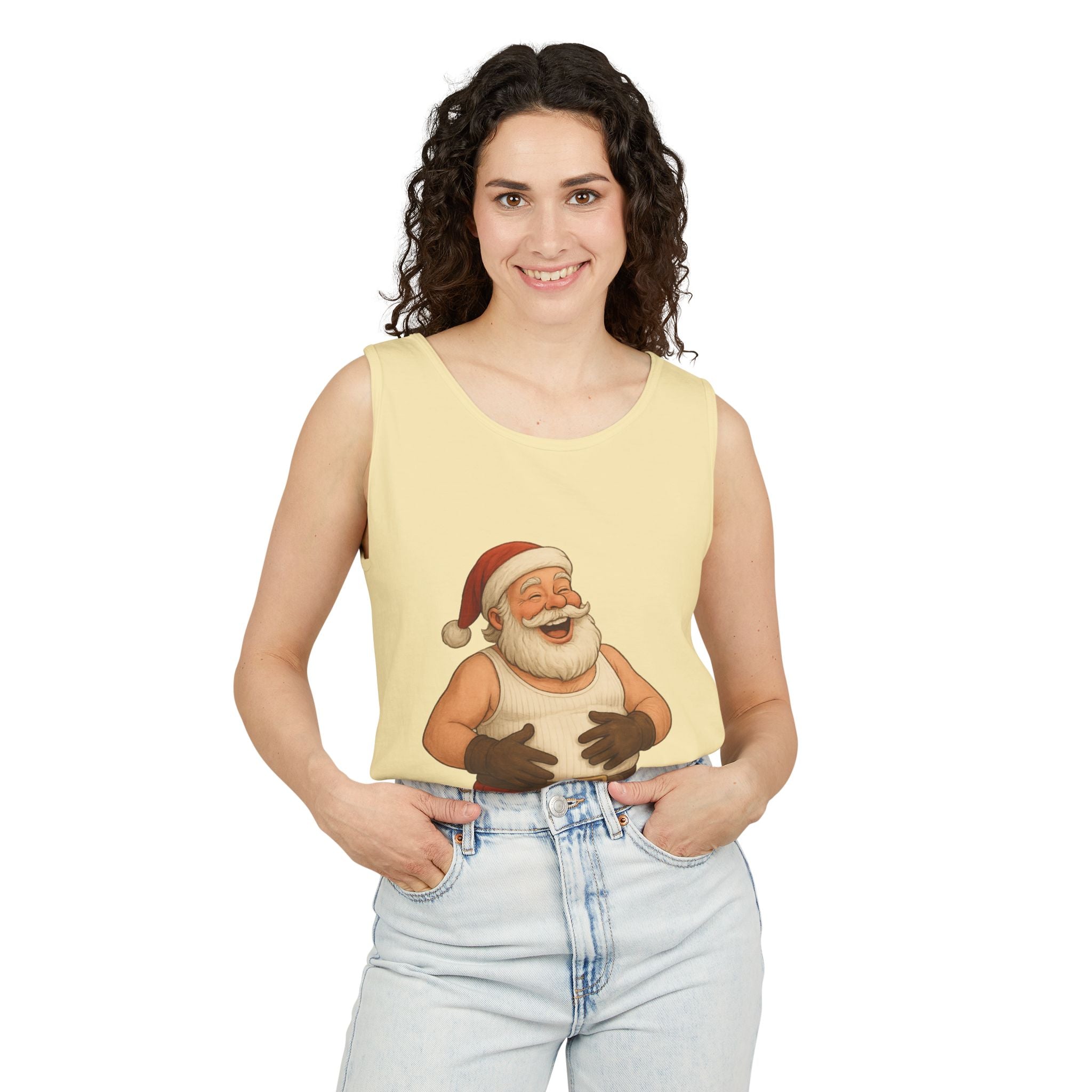 Feliz Navidabod Unisex Tank Top - Festive Christmas Apparel