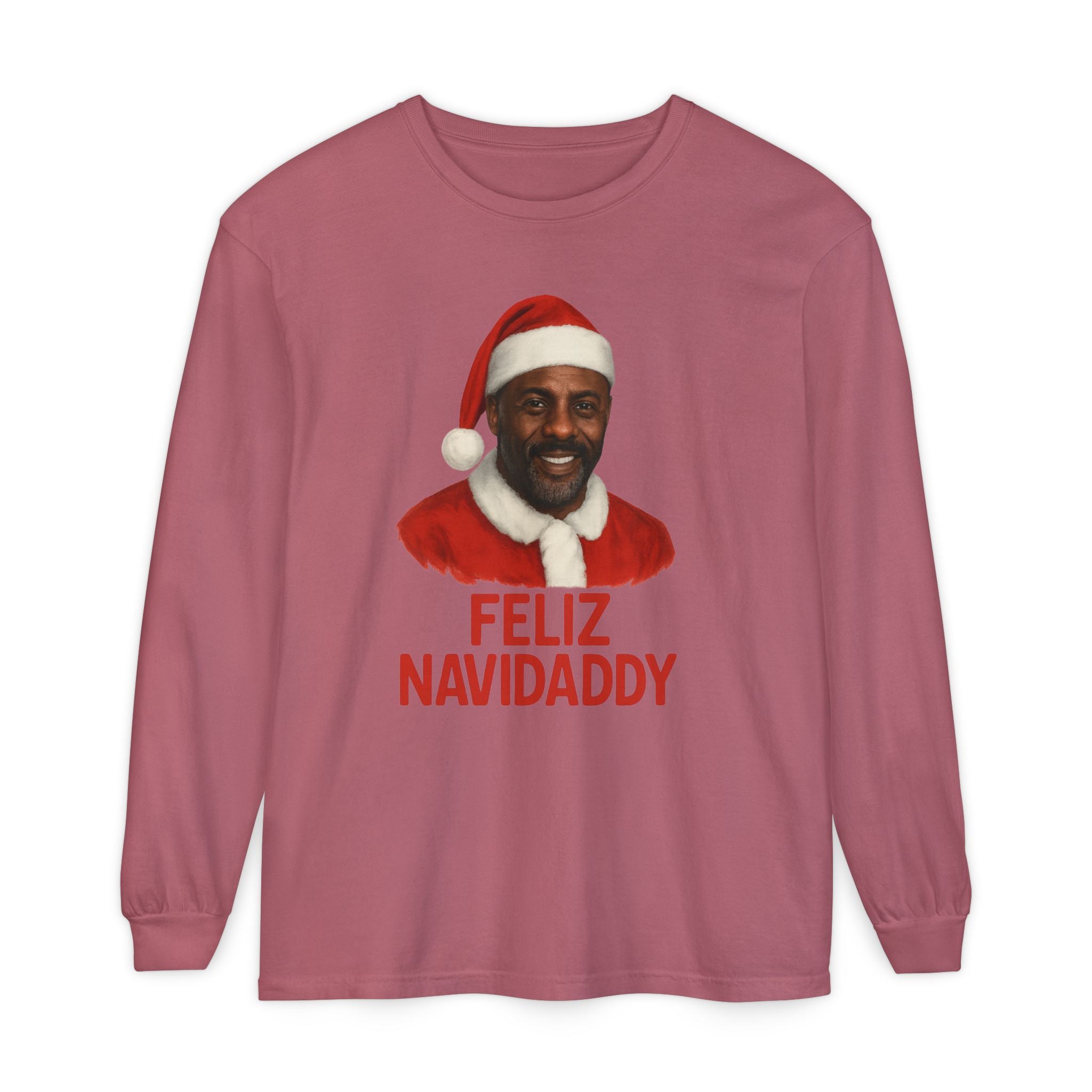 Idris Elba Feliz Navidaddy Long Sleeve