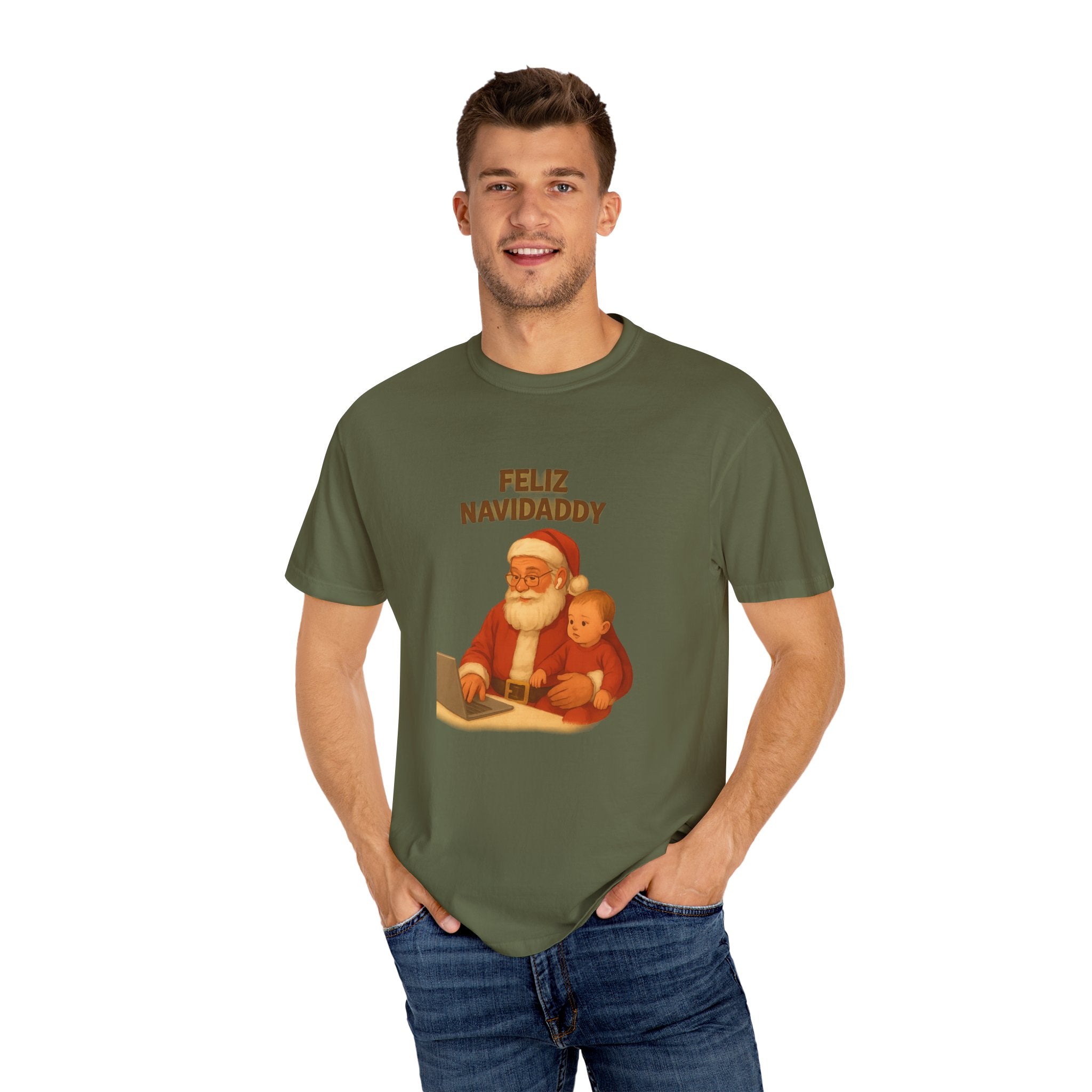 Working Dad Feliz Navidaddy T Shirt