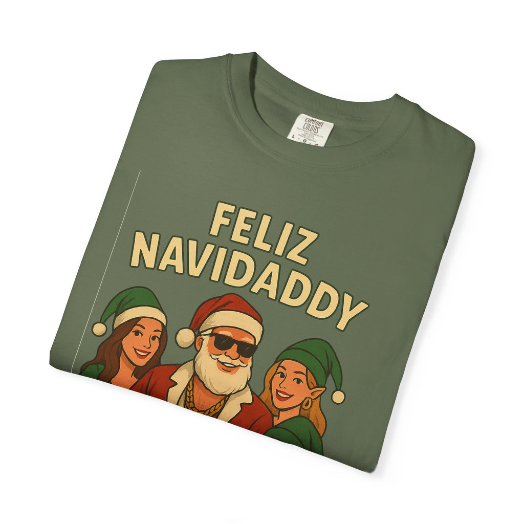 Shopping Daddy Santa T Shirt