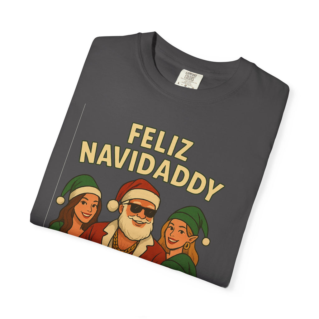 Shopping Daddy Santa T Shirt