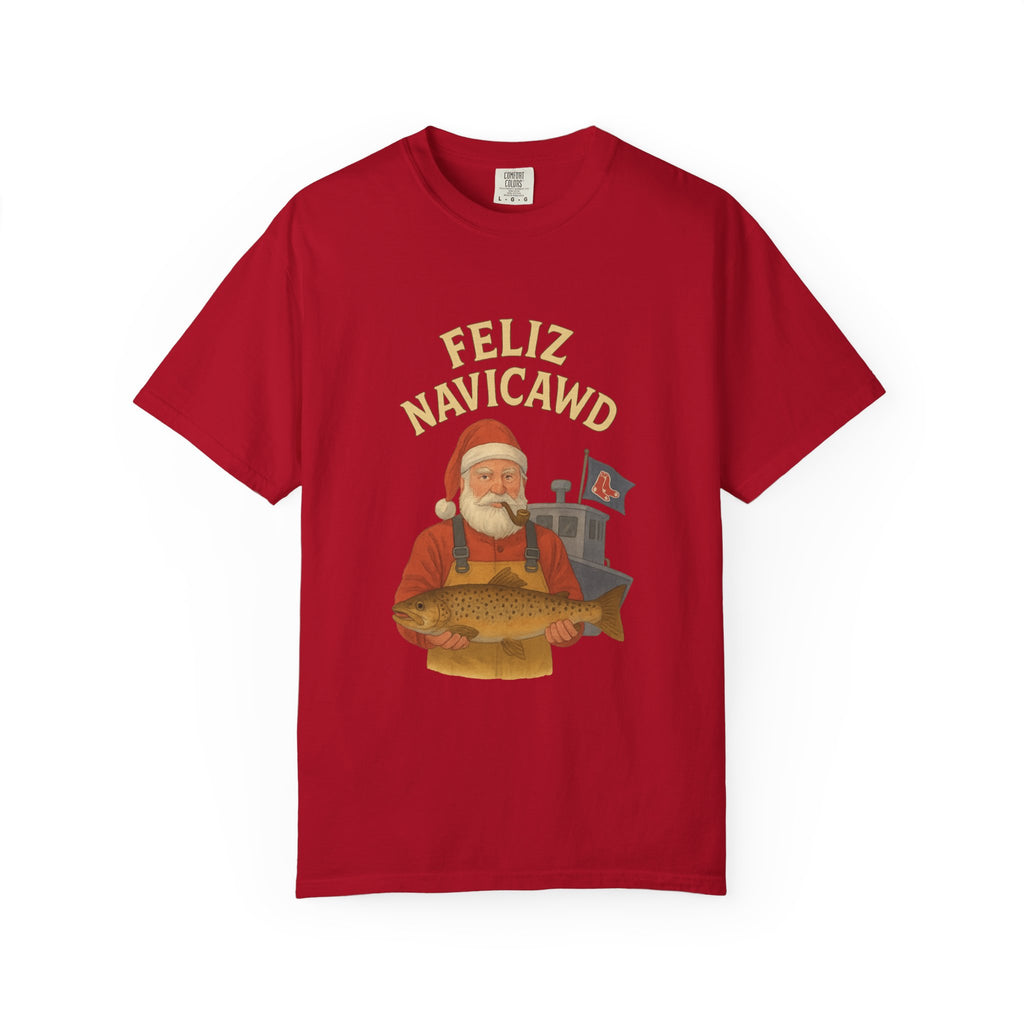 Feliz NaviCAWD Boston Fisherman T shirt