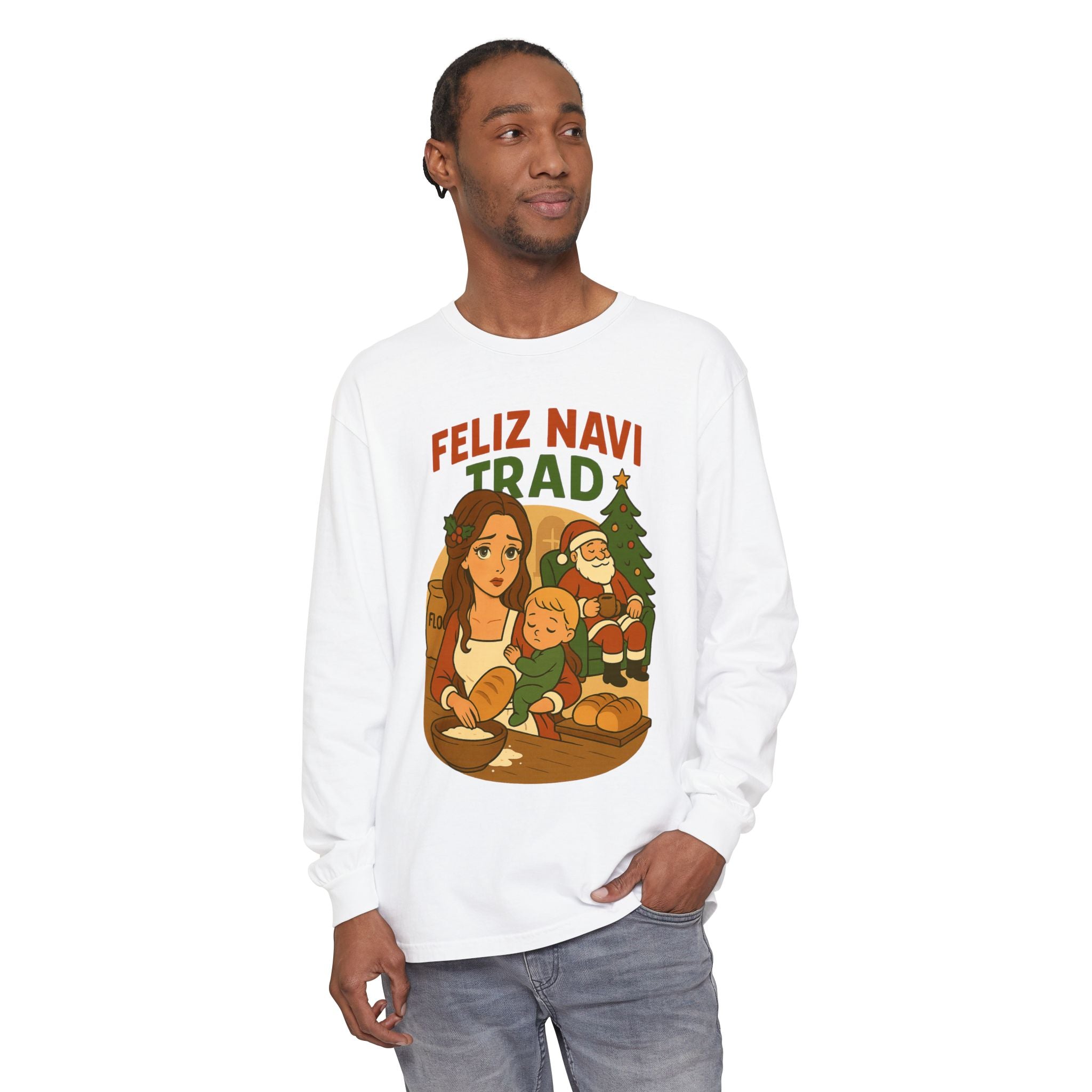 Feliz NaviTrad Wife Long Sleeve