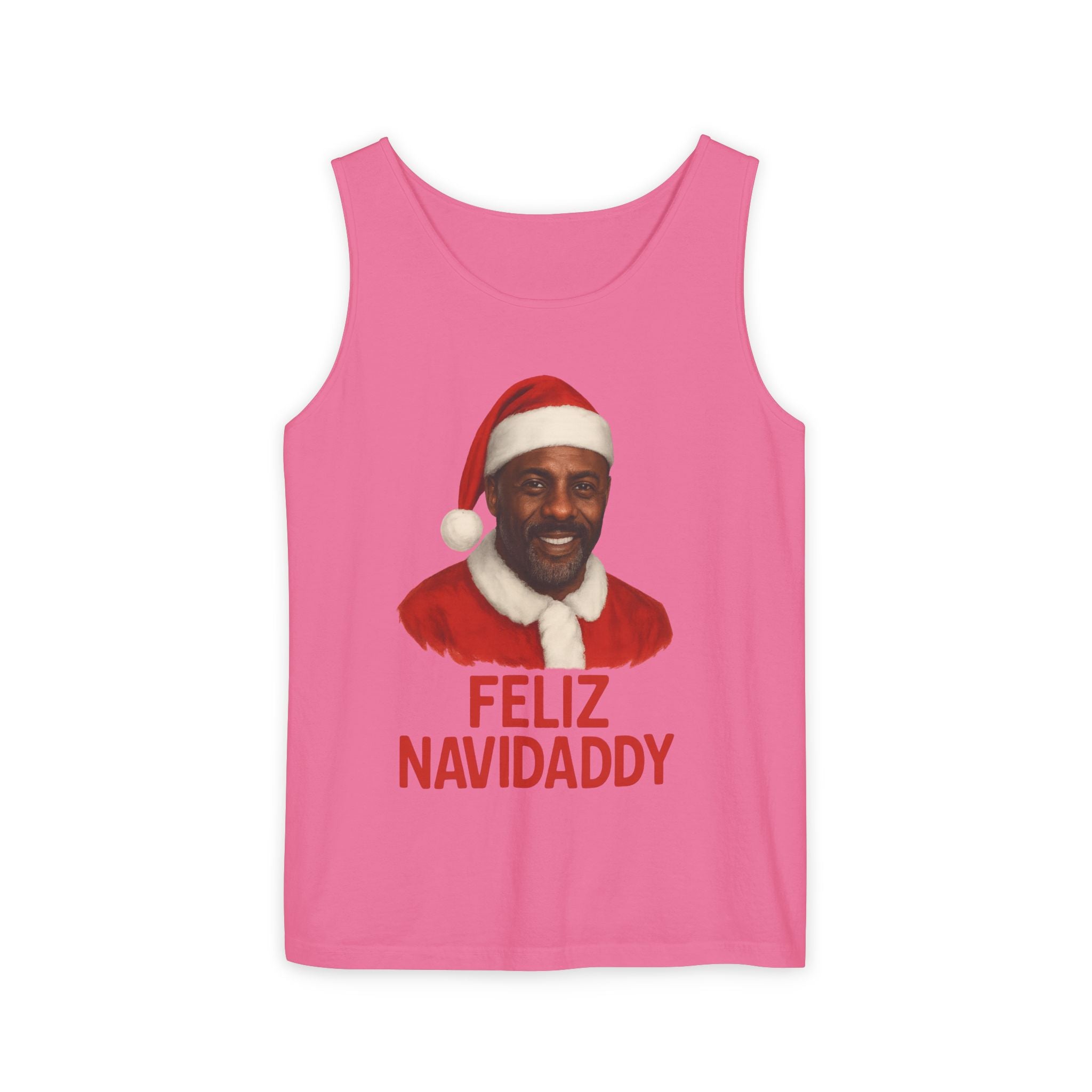 Idris Elba Feliz Navidaddy Tank Top