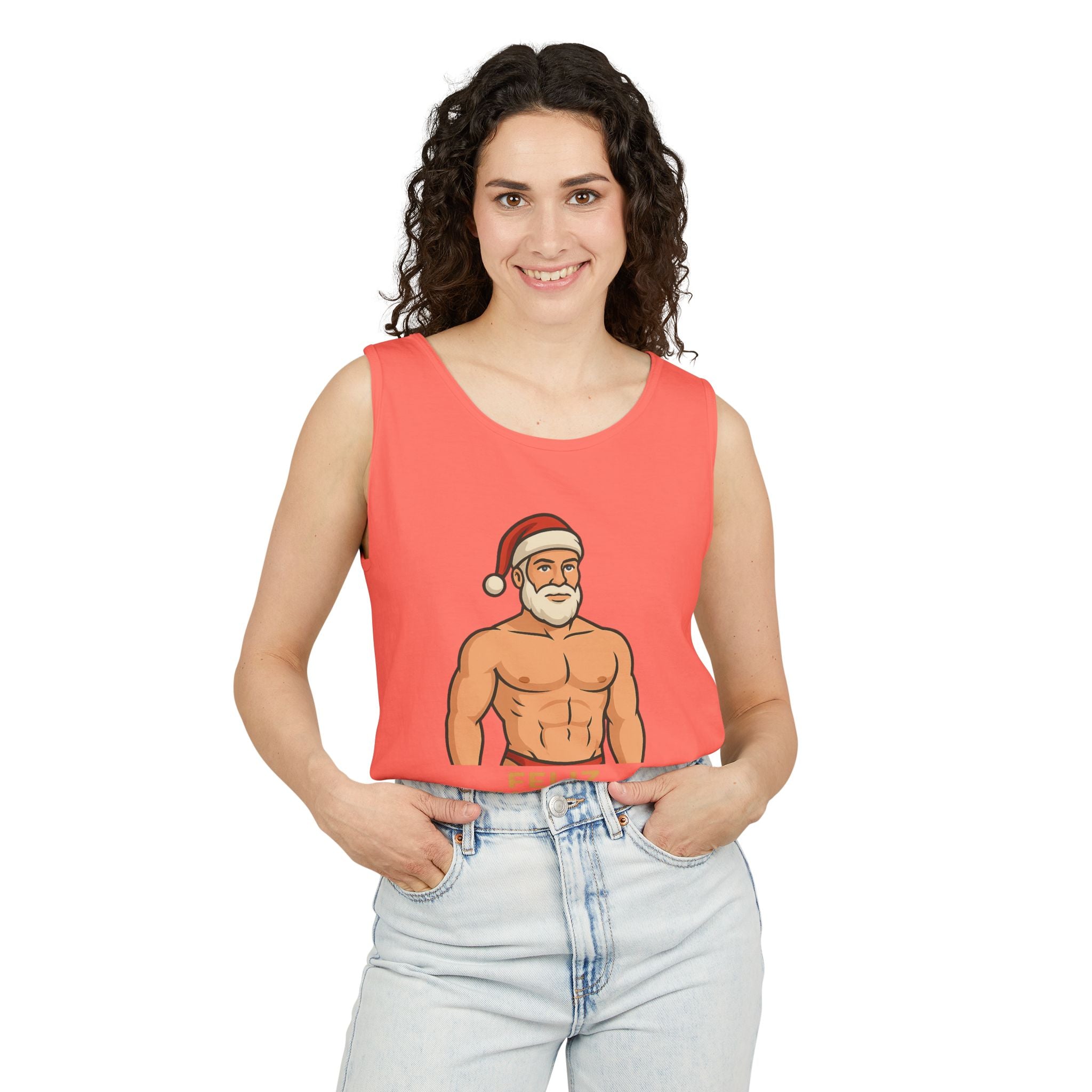 Big Clause Energy Feliz Navidaddy Tank