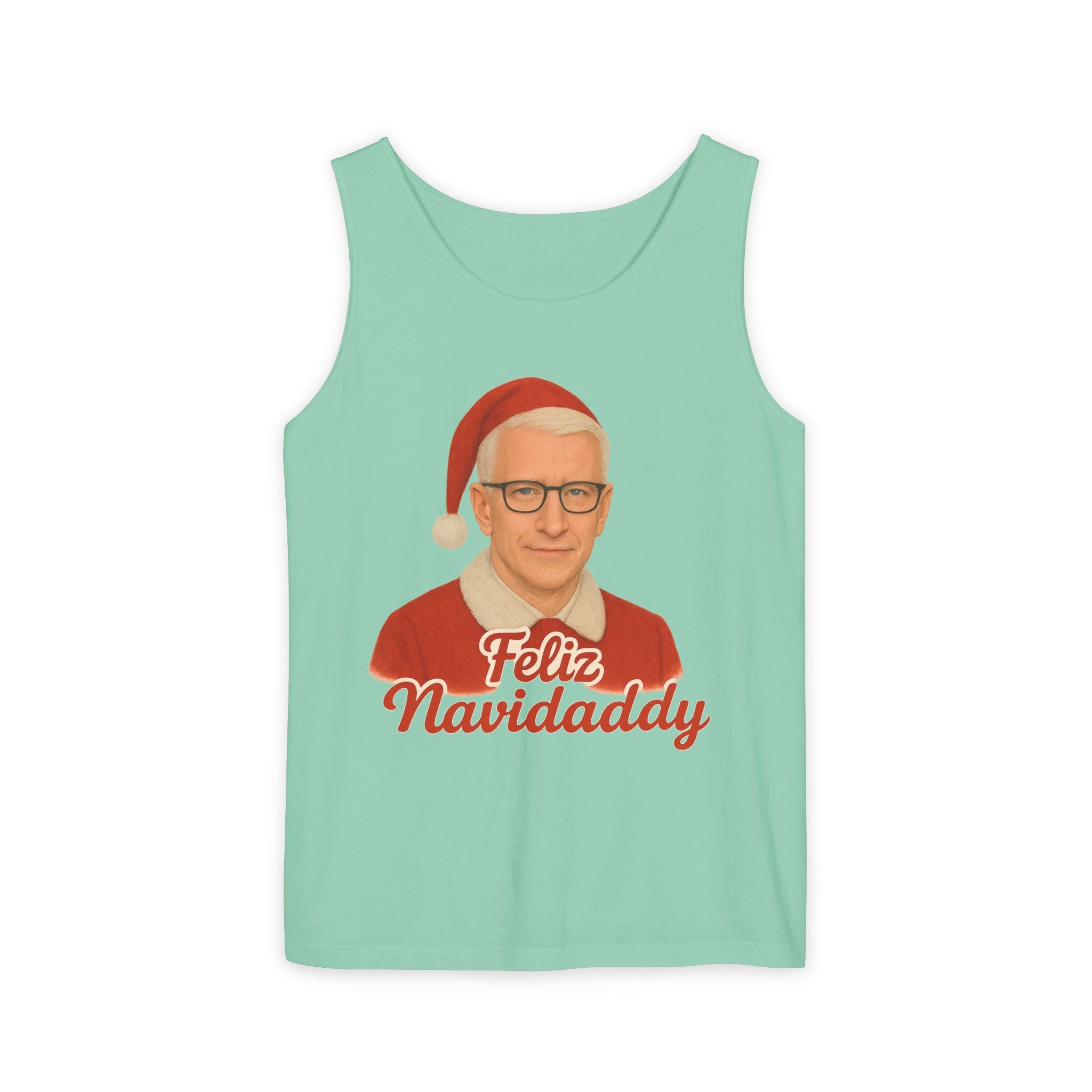 Anderson Cooper Feliz Navidaddy Tank