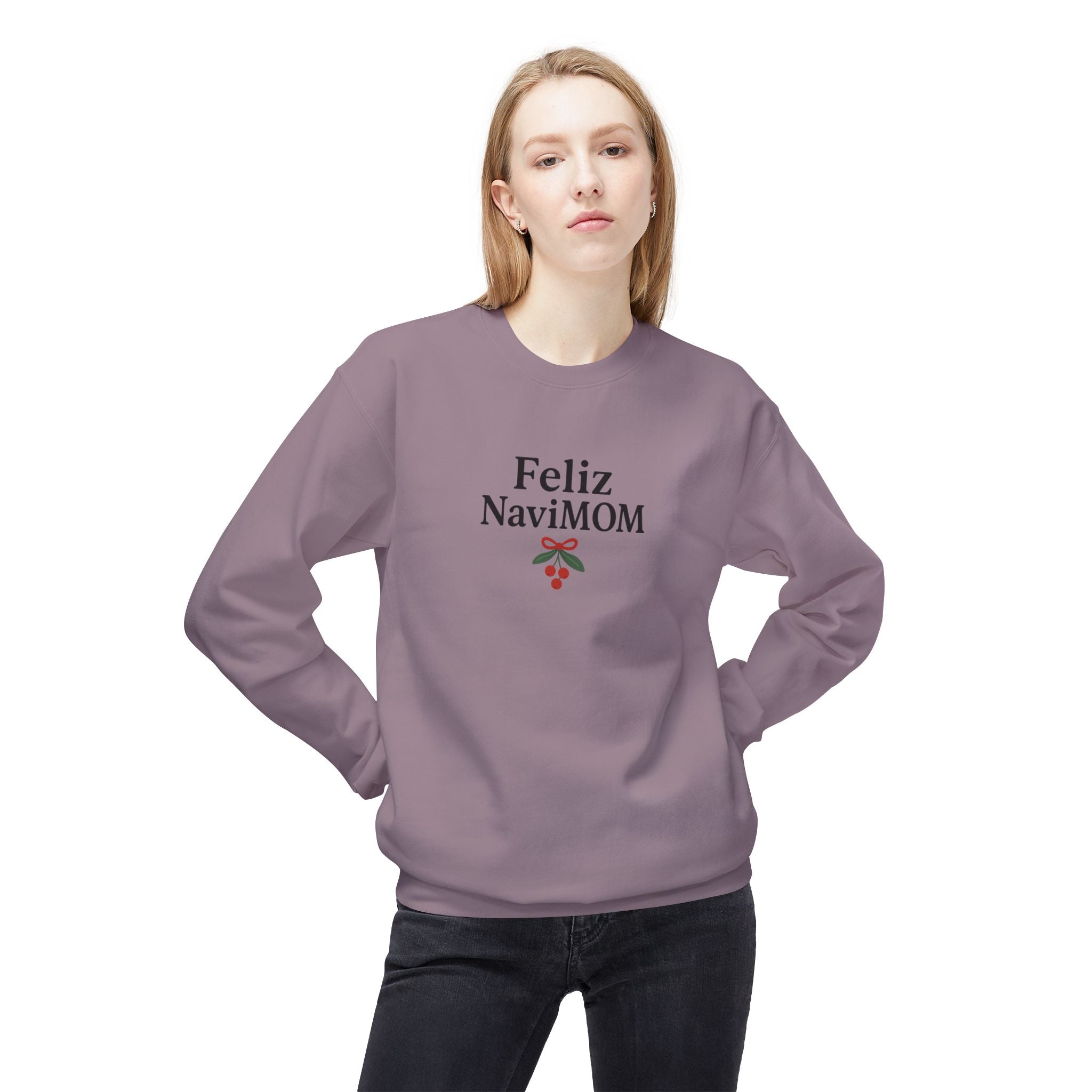 Feliz NaviMOM Fleece Crewneck