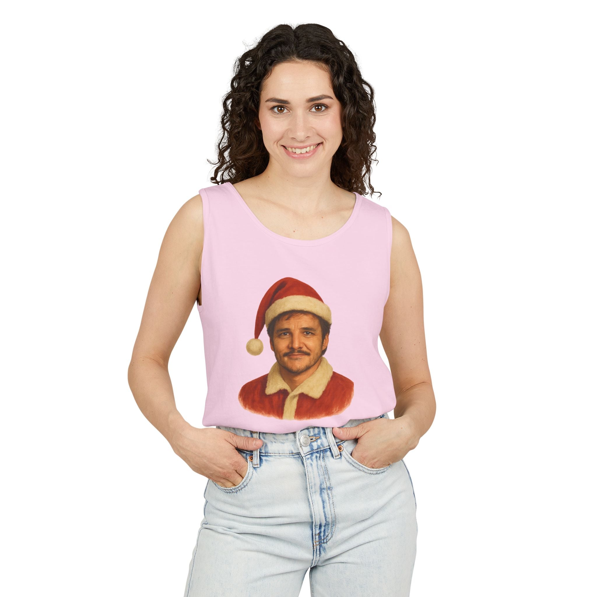 Pedro Pascal Feliz Navidaddy Tank Top