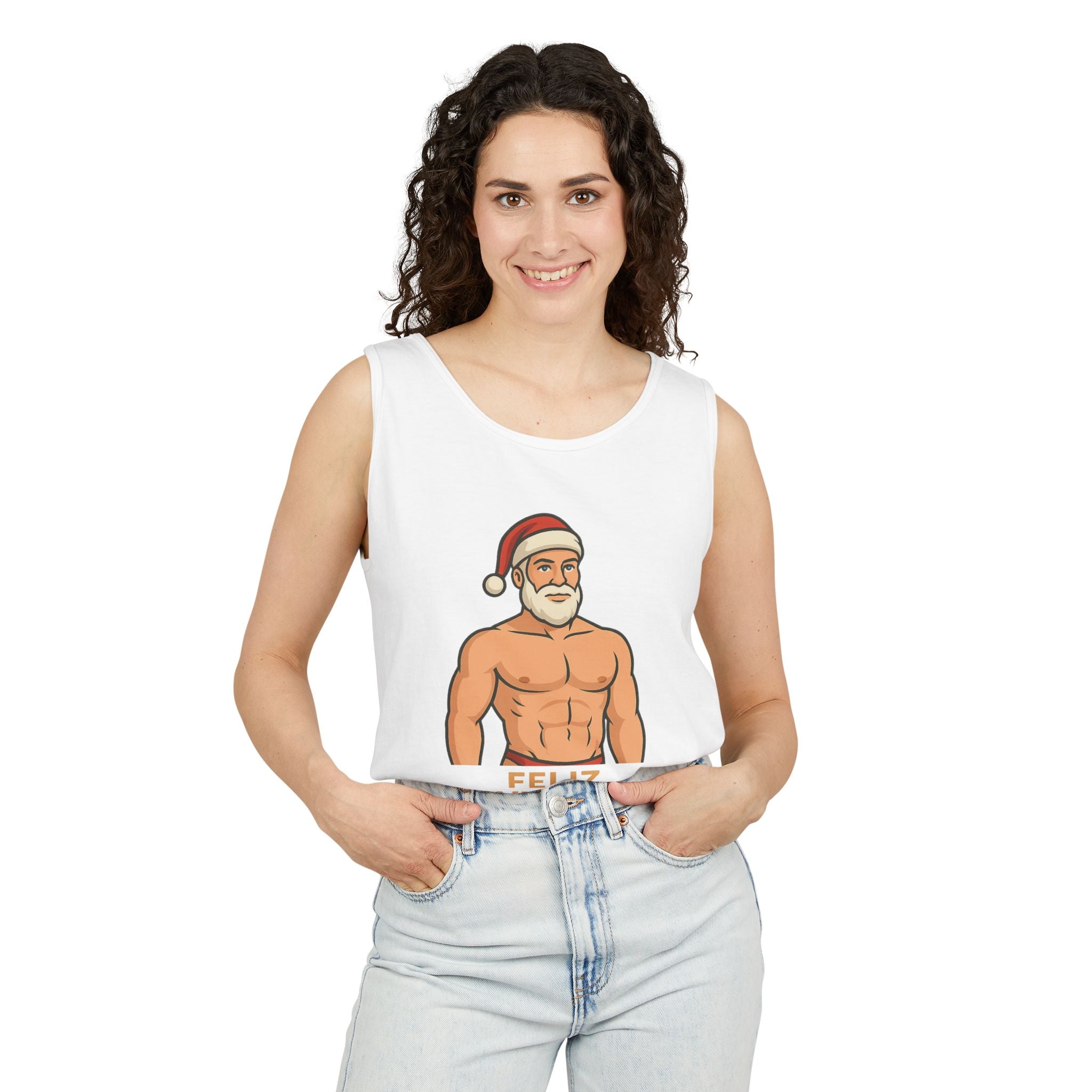 Big Clause Energy Feliz Navidaddy Tank