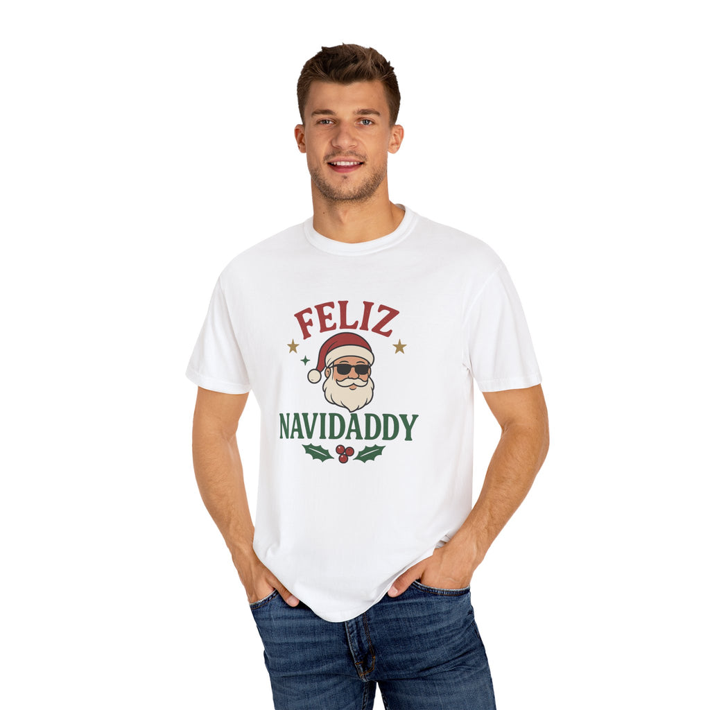 Feliz Navidaddy Mistletoe T shirt