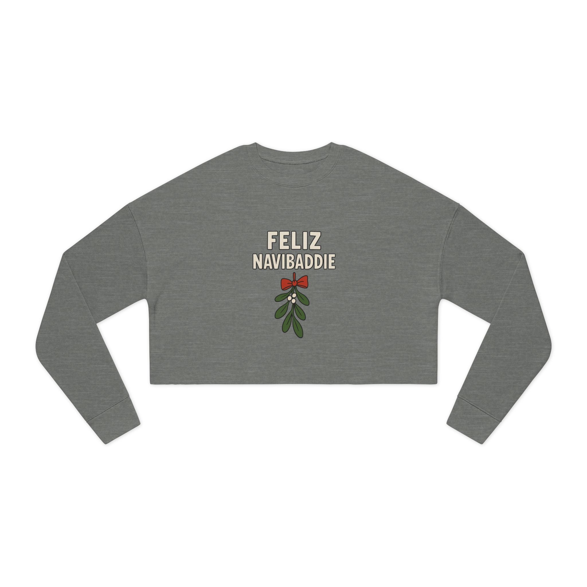 Feliz Navibaddie Cropped Sweatshirt