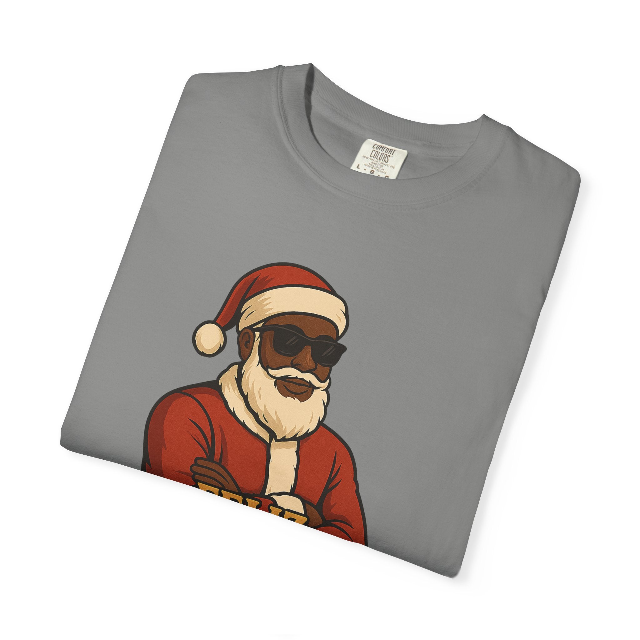 Black Santa Feliz Navidaddy T Shirt