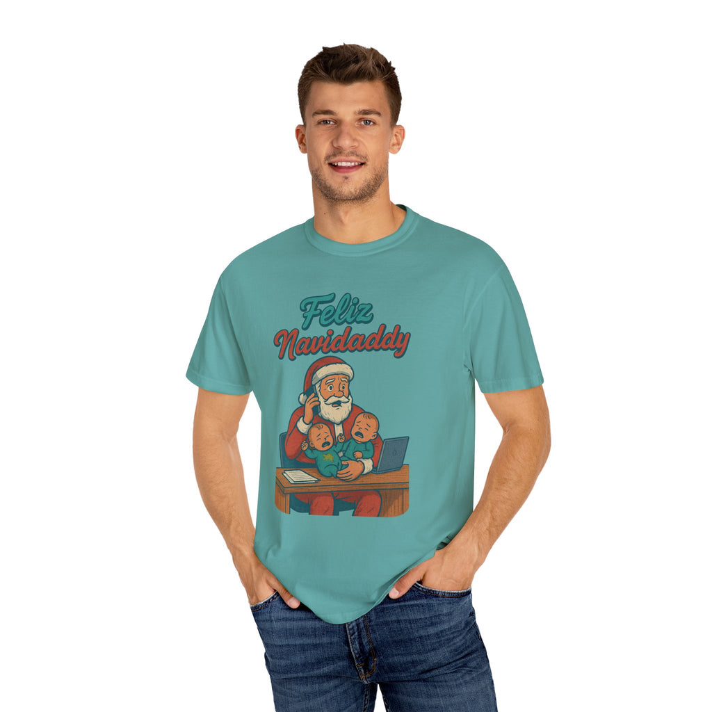 Feliz Navidaddy Busy Dad T Shirt