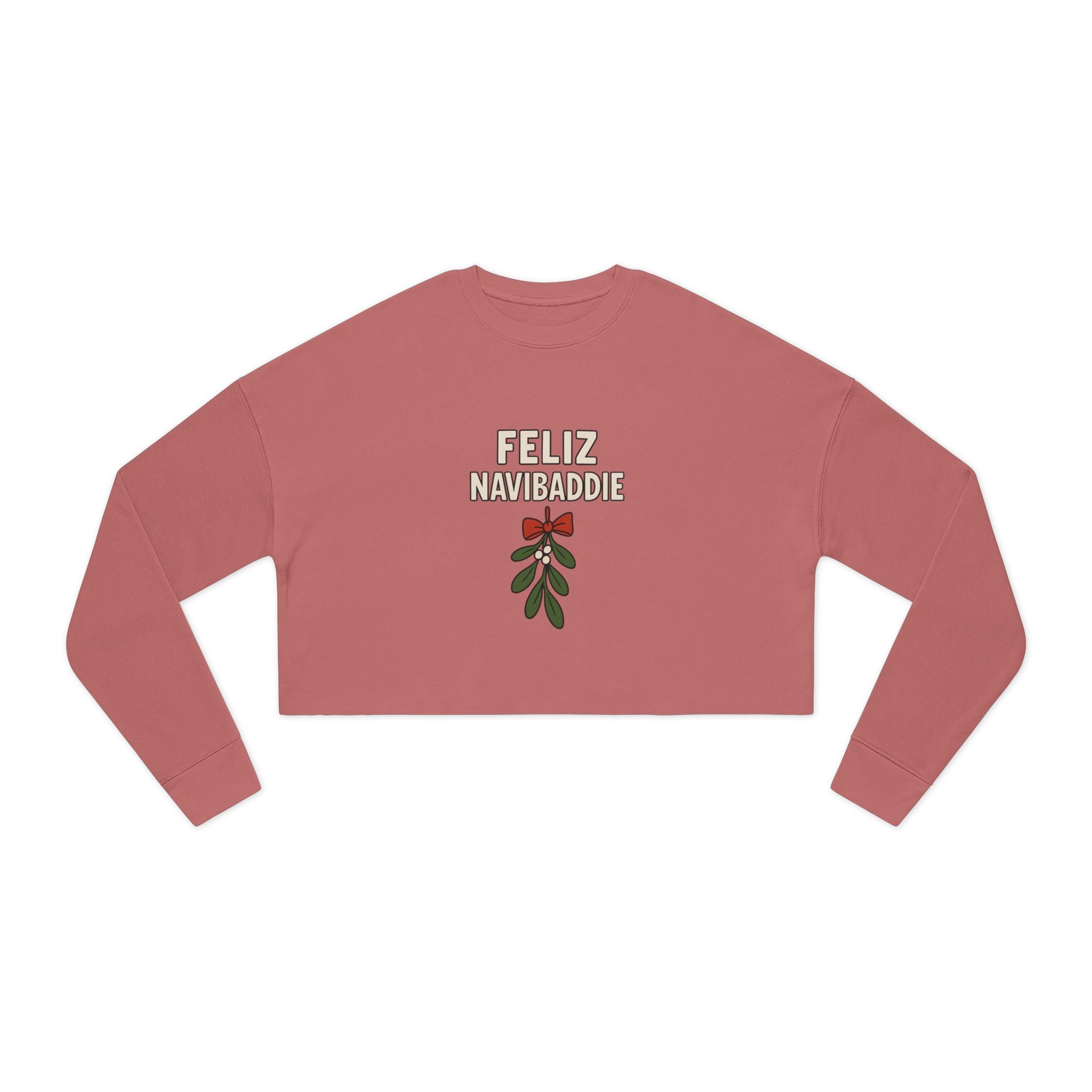 Feliz Navibaddie Cropped Sweatshirt