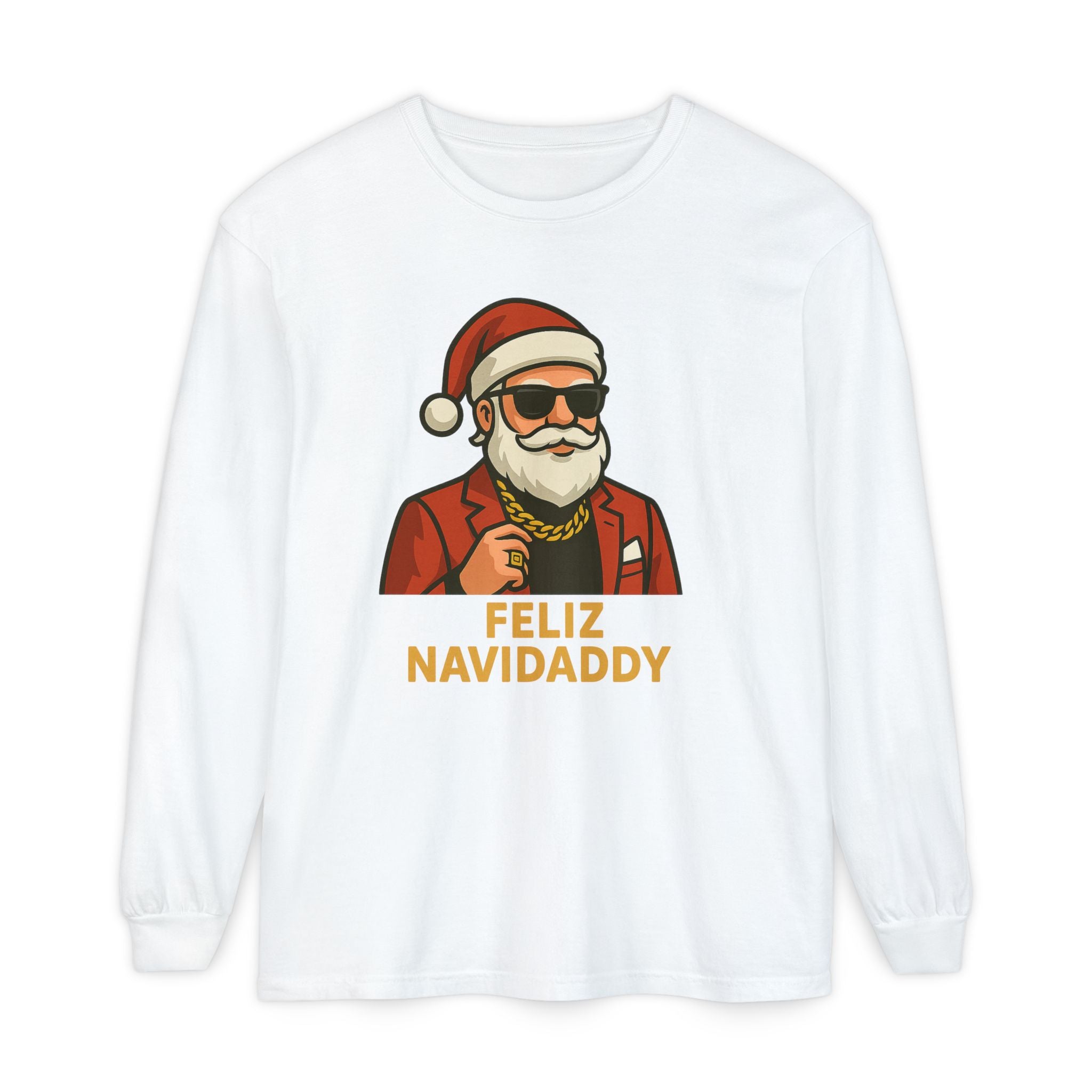 The Golden Clause Feliz Navidaddy Long Sleeve