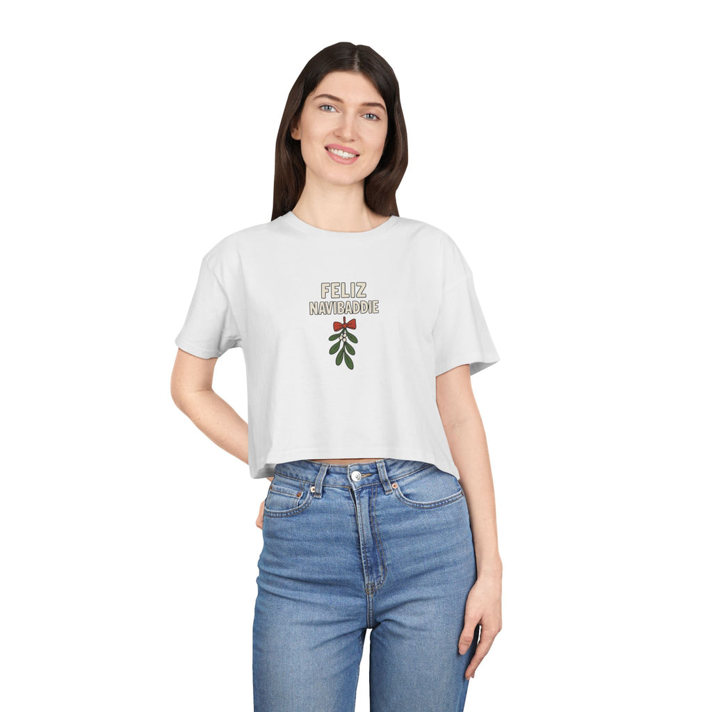Feliz NaviBaddie Women's Crop Tee