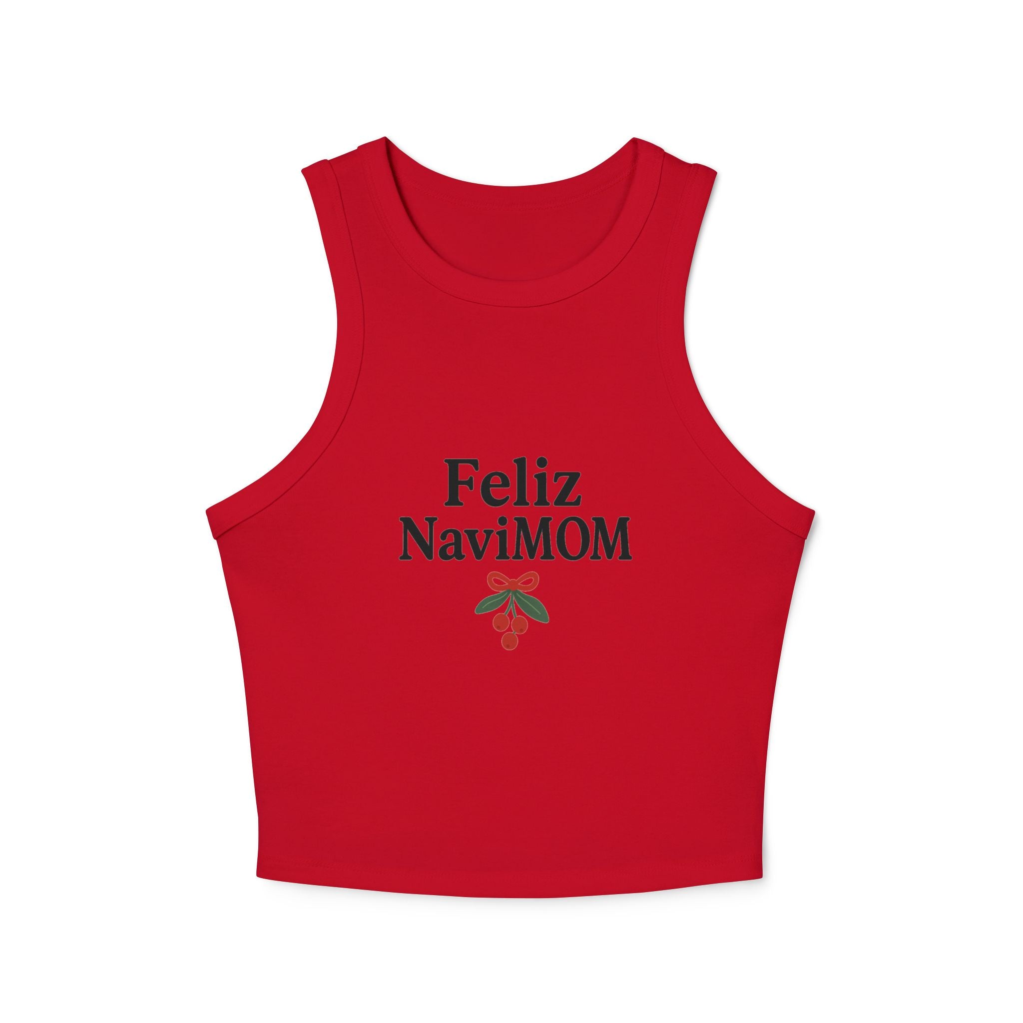 Feliz NaviMOM Women's Ribbed Tank Top