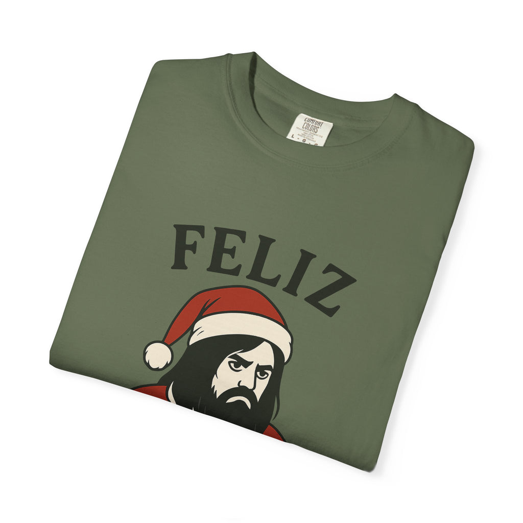 Feliz NaviSAD Emo Santa T Shirt
