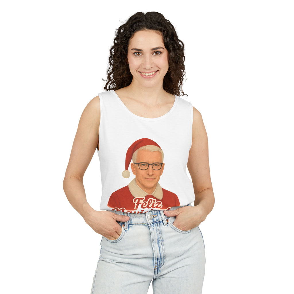 Anderson Cooper Feliz Navidaddy Tank