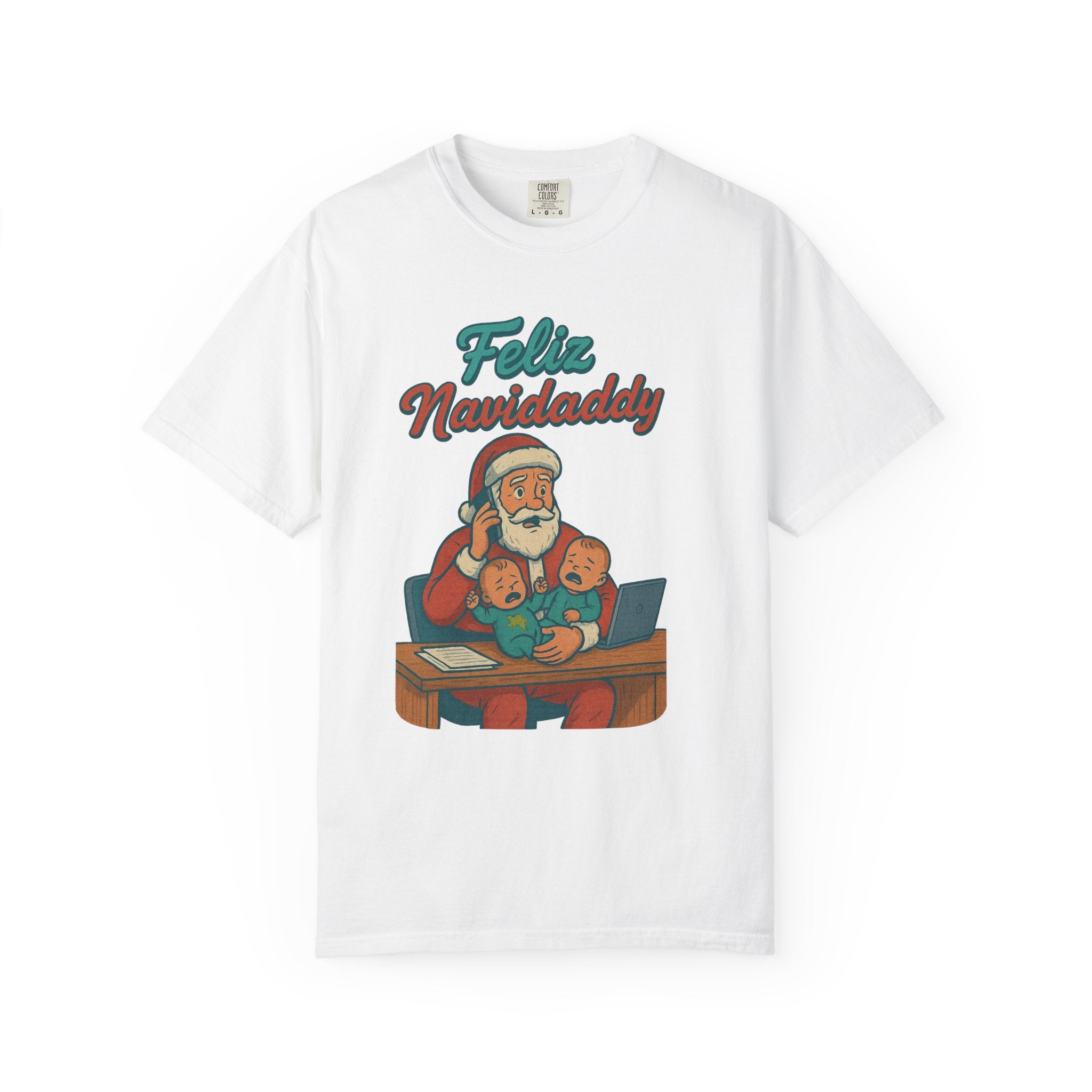 Feliz Navidaddy Busy Dad T Shirt