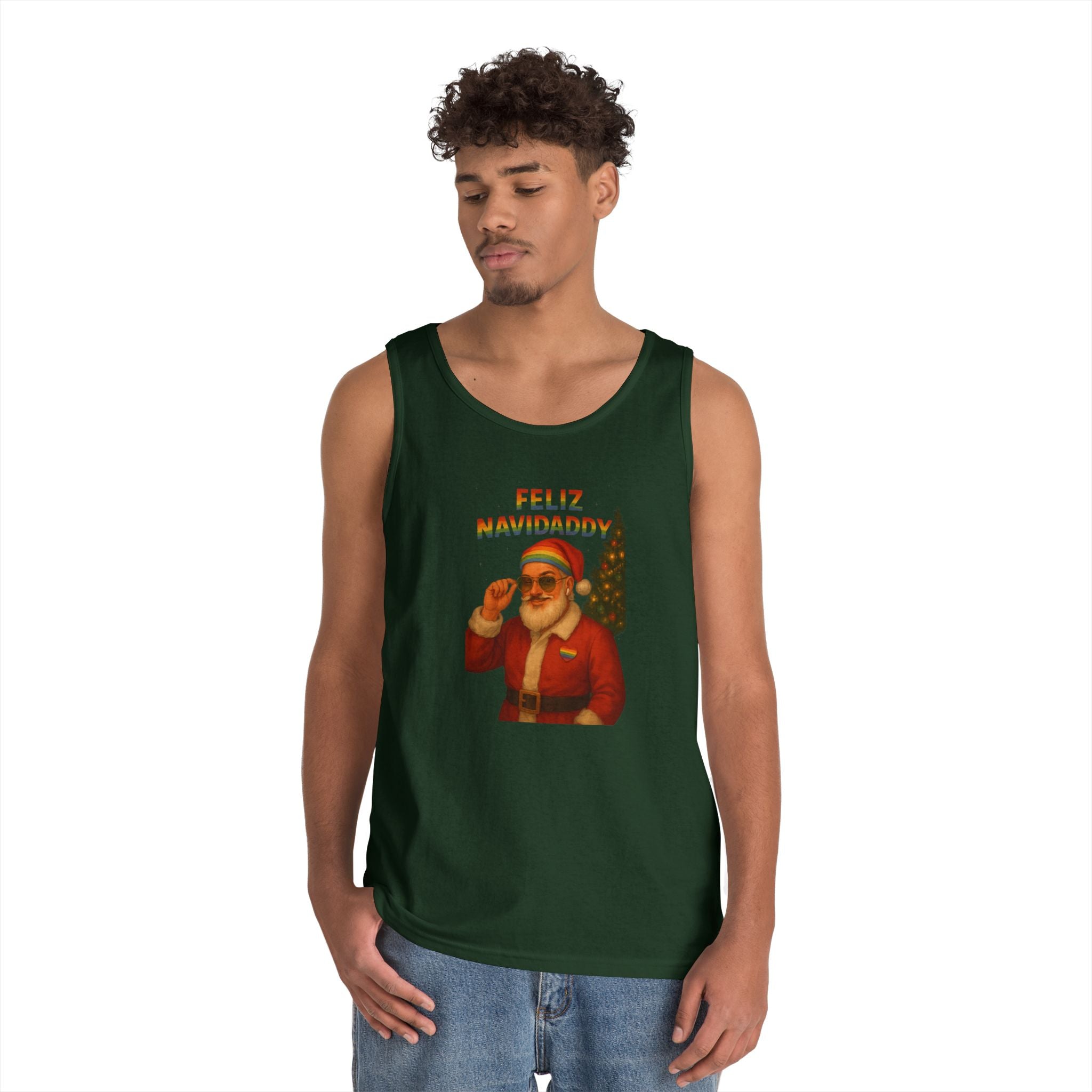 PRIDE Santa Tank Top